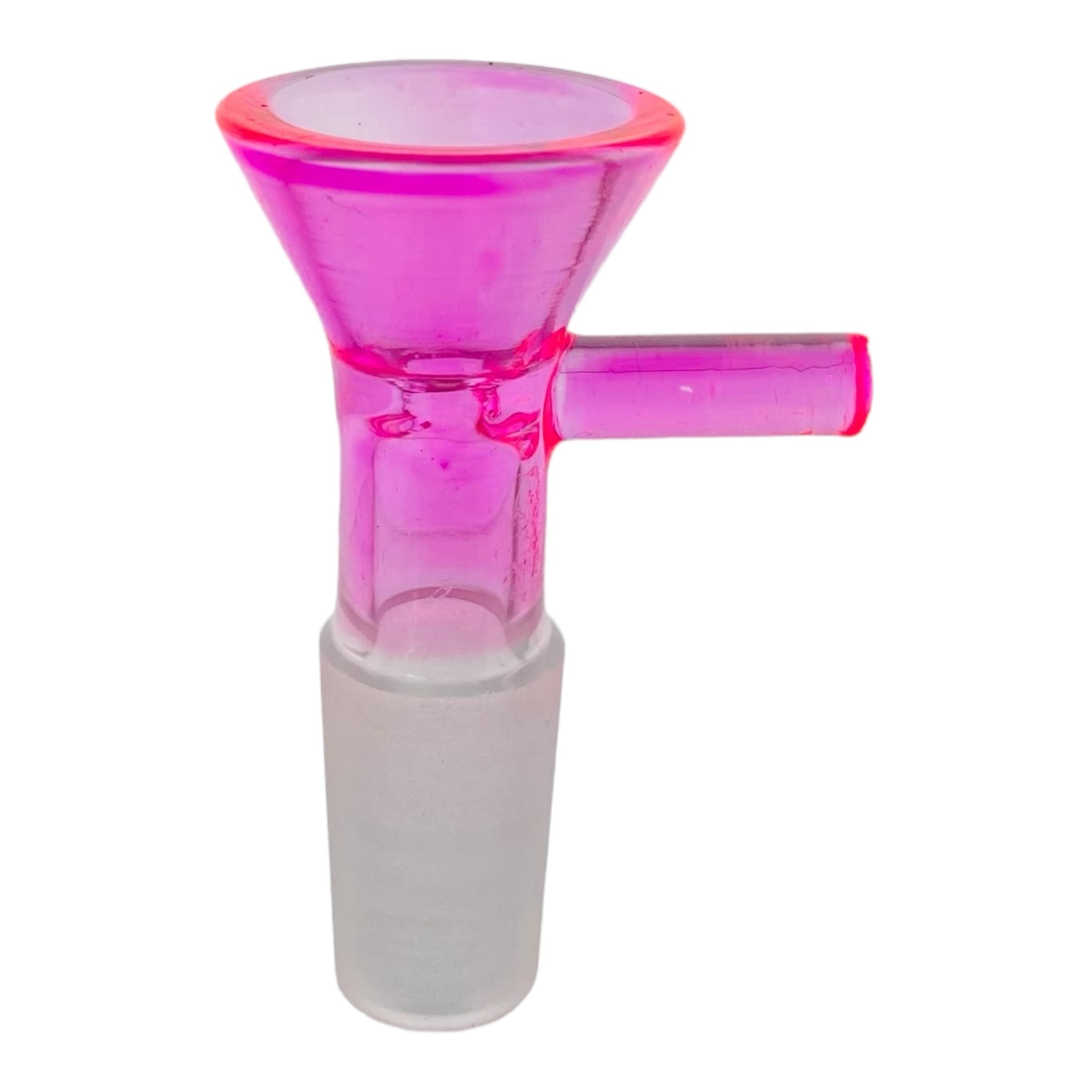 Hot Pink Martini Bong Bowl Piece Slide With Handle