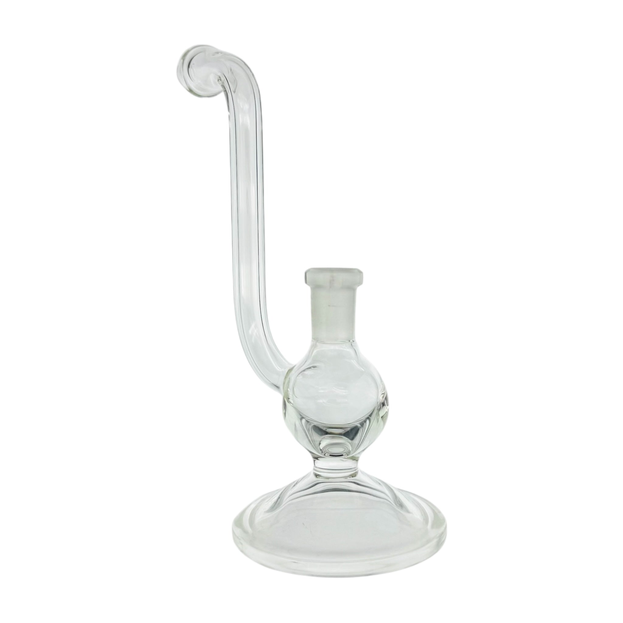 N3RD Glass - 10mm Simple Clear Dry Dab Rig