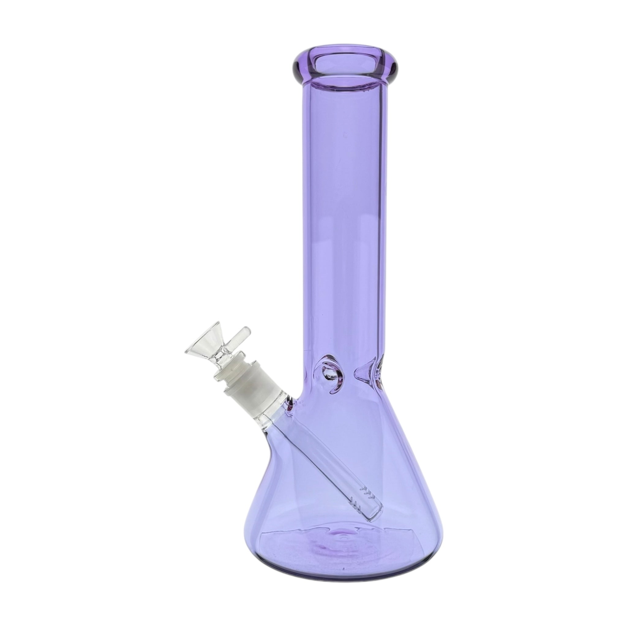 Puple Beaker Base Glass Bong 12 Inches Tall