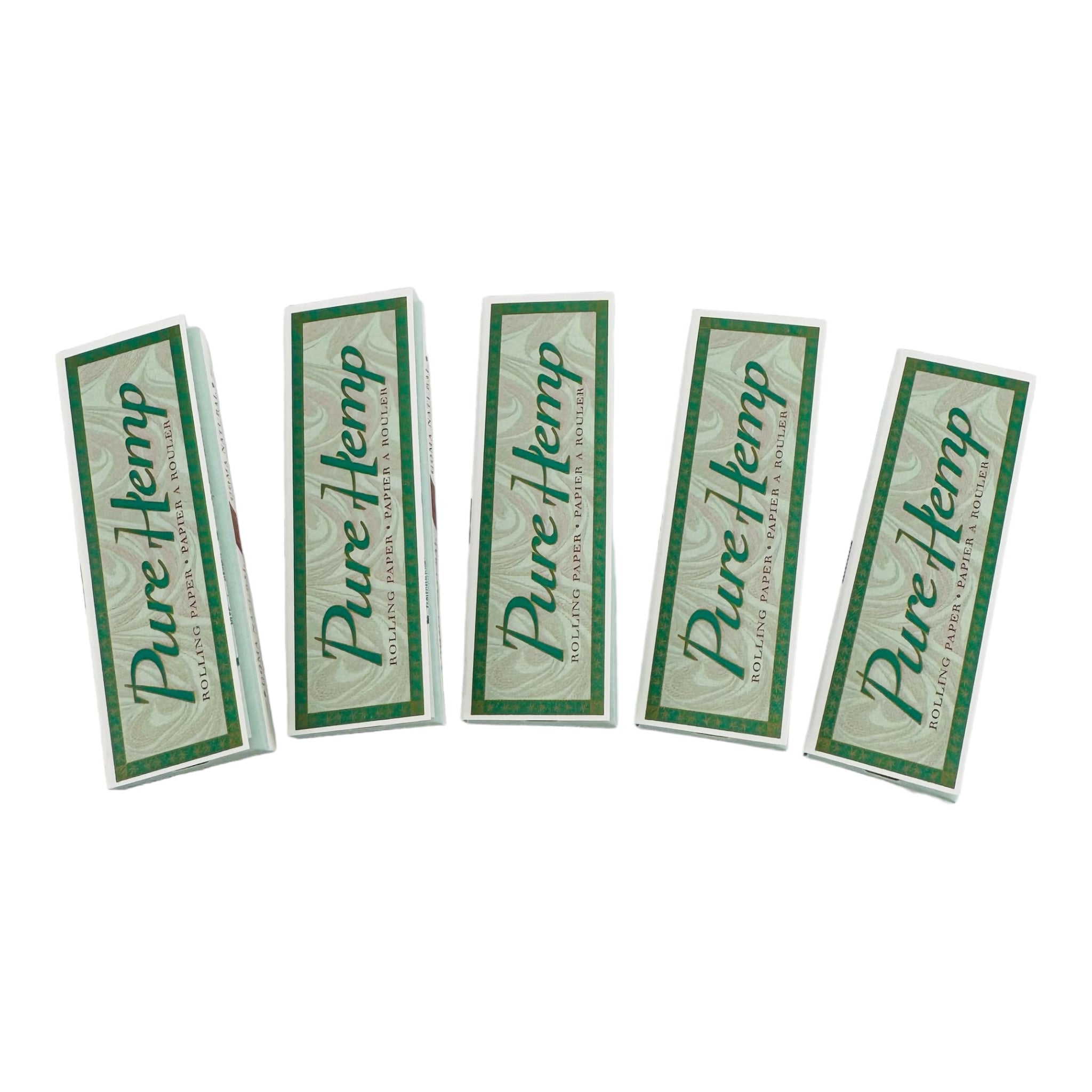 Pure Hemp 1-1/4" Rolling Papers - 5 Packs
