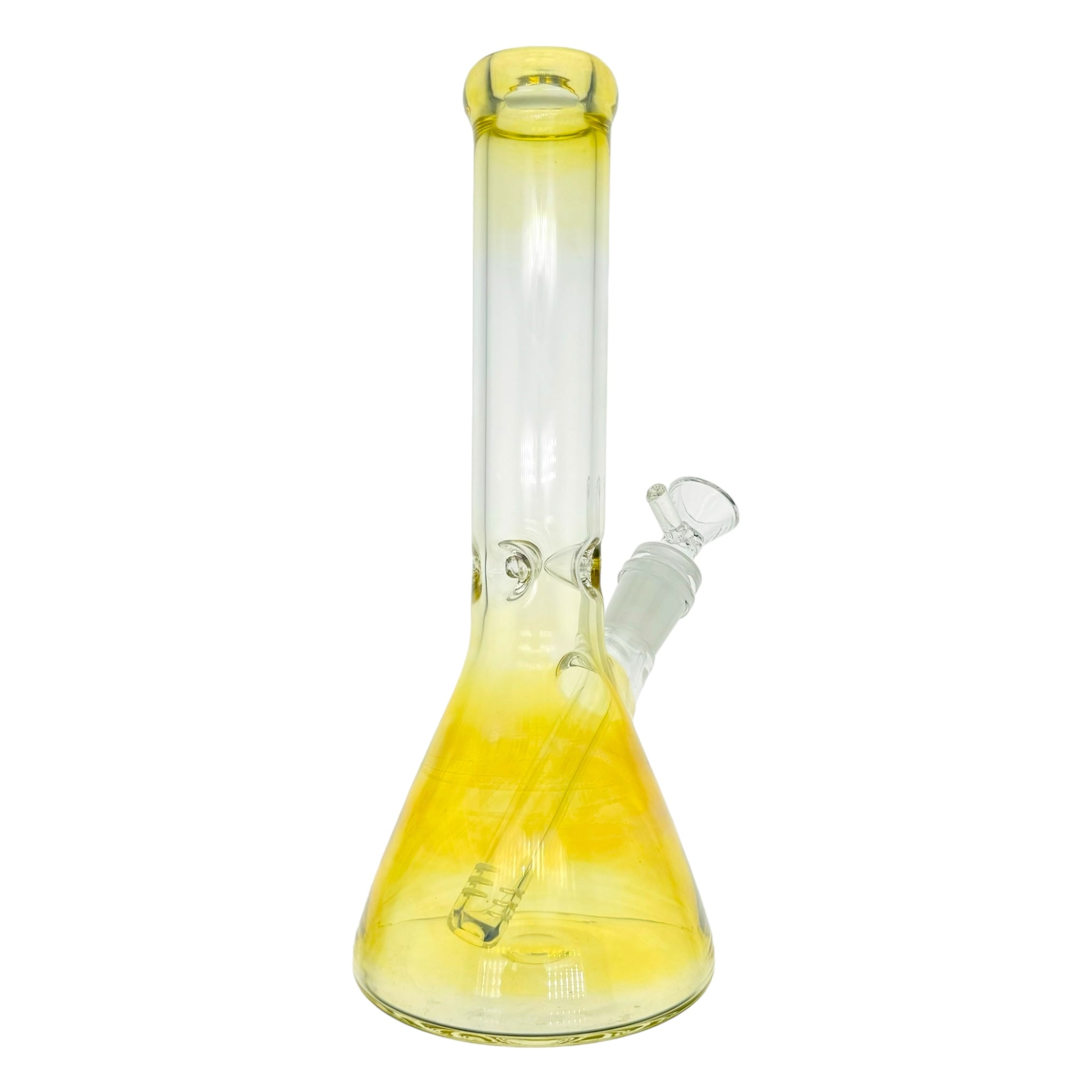 cute bong 10 inches tall with color changing fuming glass bong