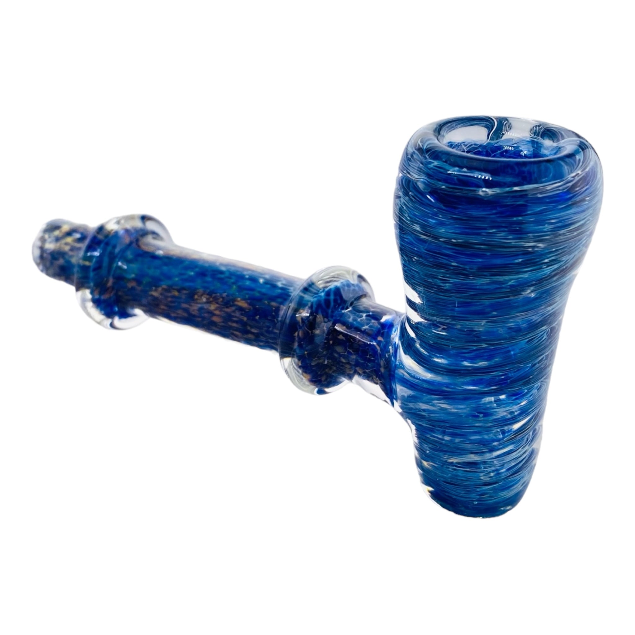 Blue Hammer Glass Pipe for weed for sale