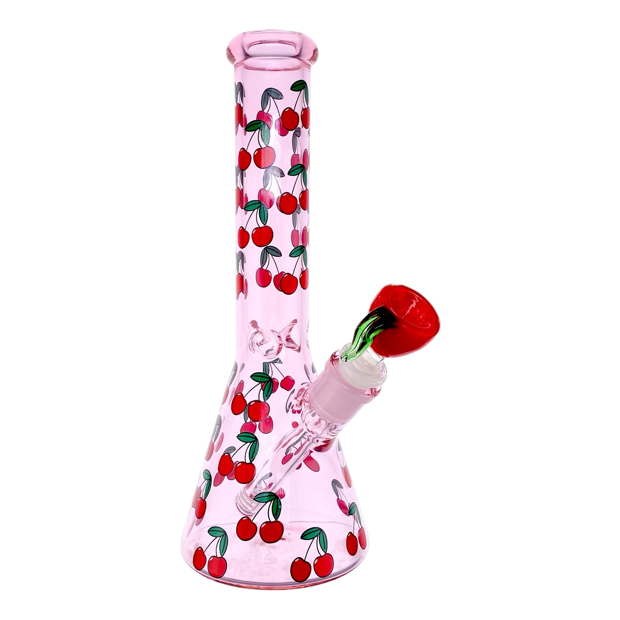pink bong with cherries for sale