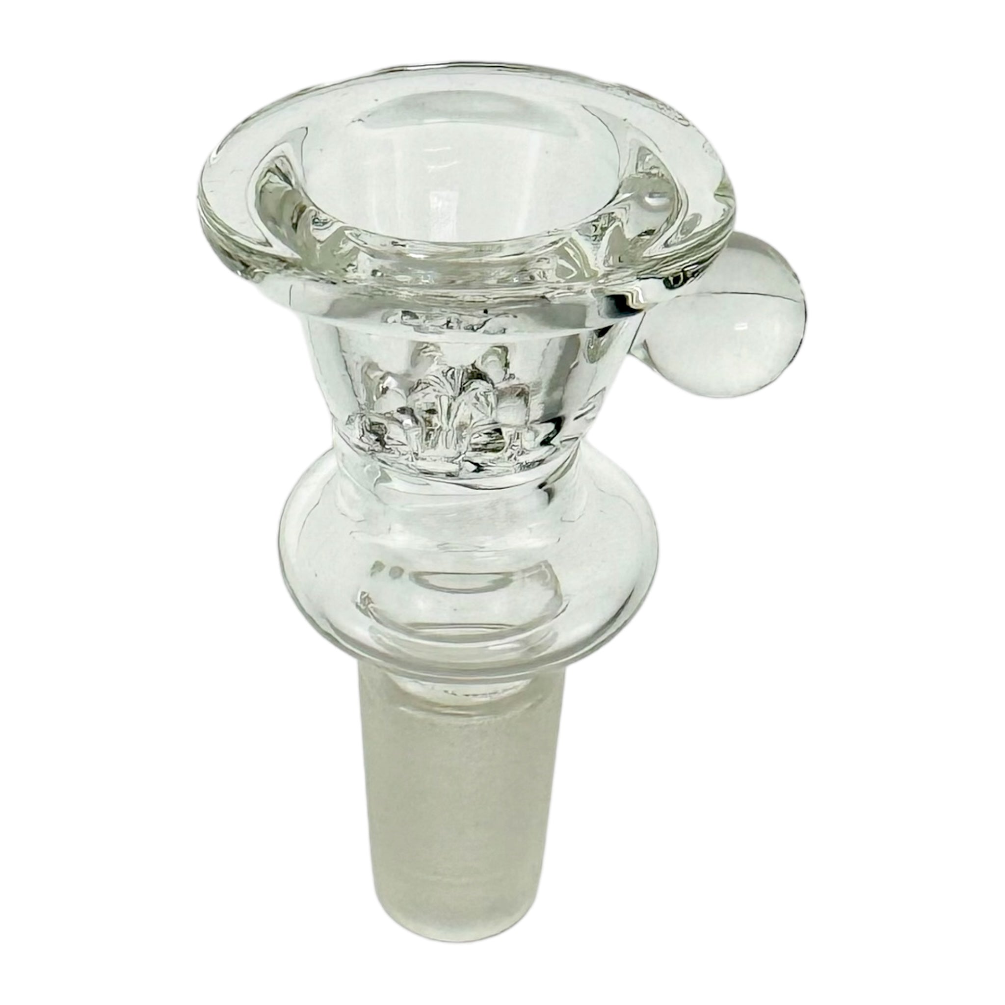 14mm Bong Bowl Large Martini Funnel Bong Bowl Piece With Built In Screen Clear