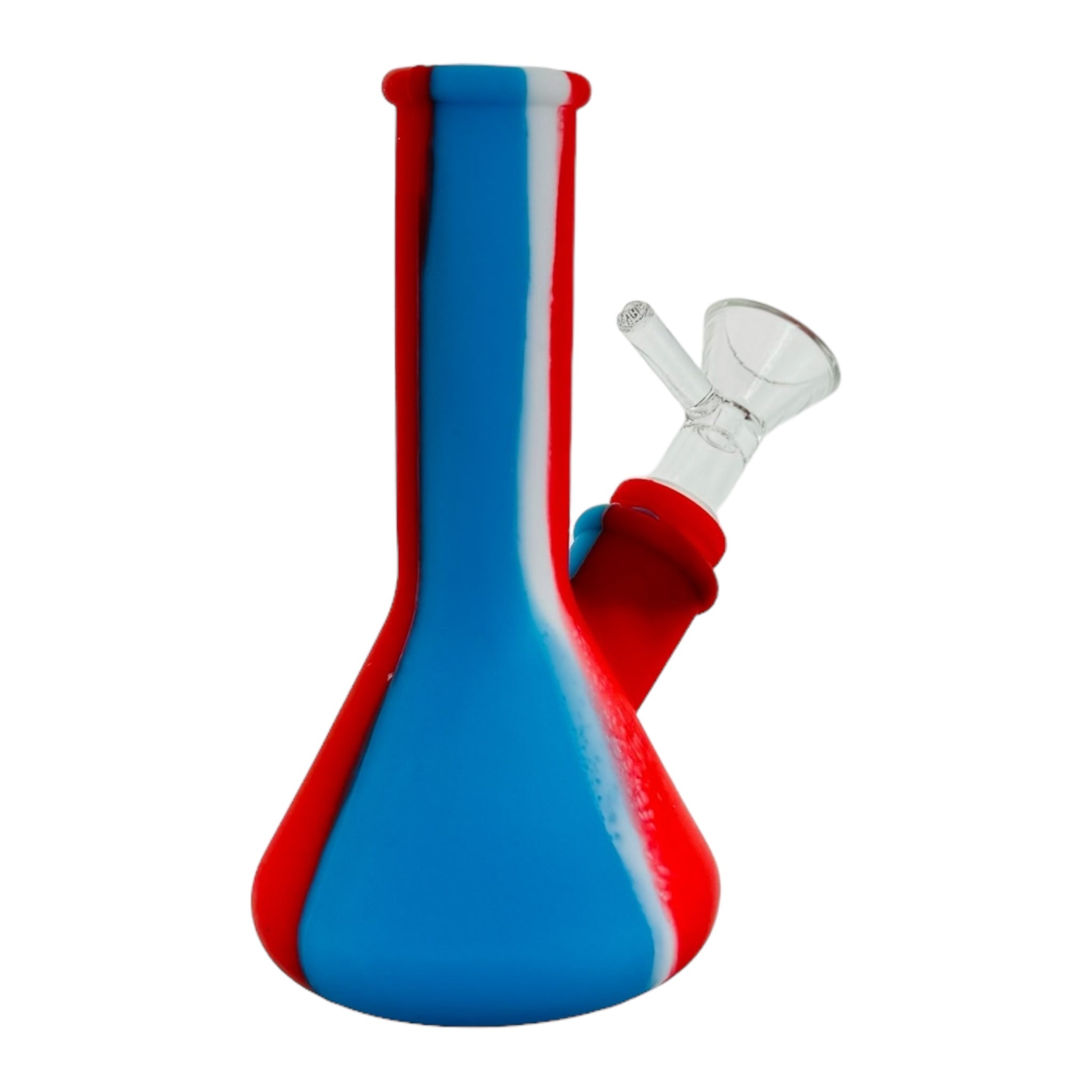 red white and blue bong