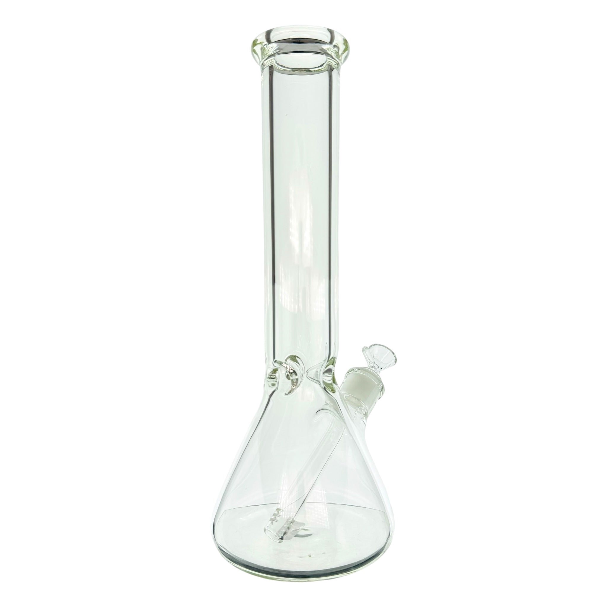 9mm Thick 14 Inch Clear Beaker Glass Bong