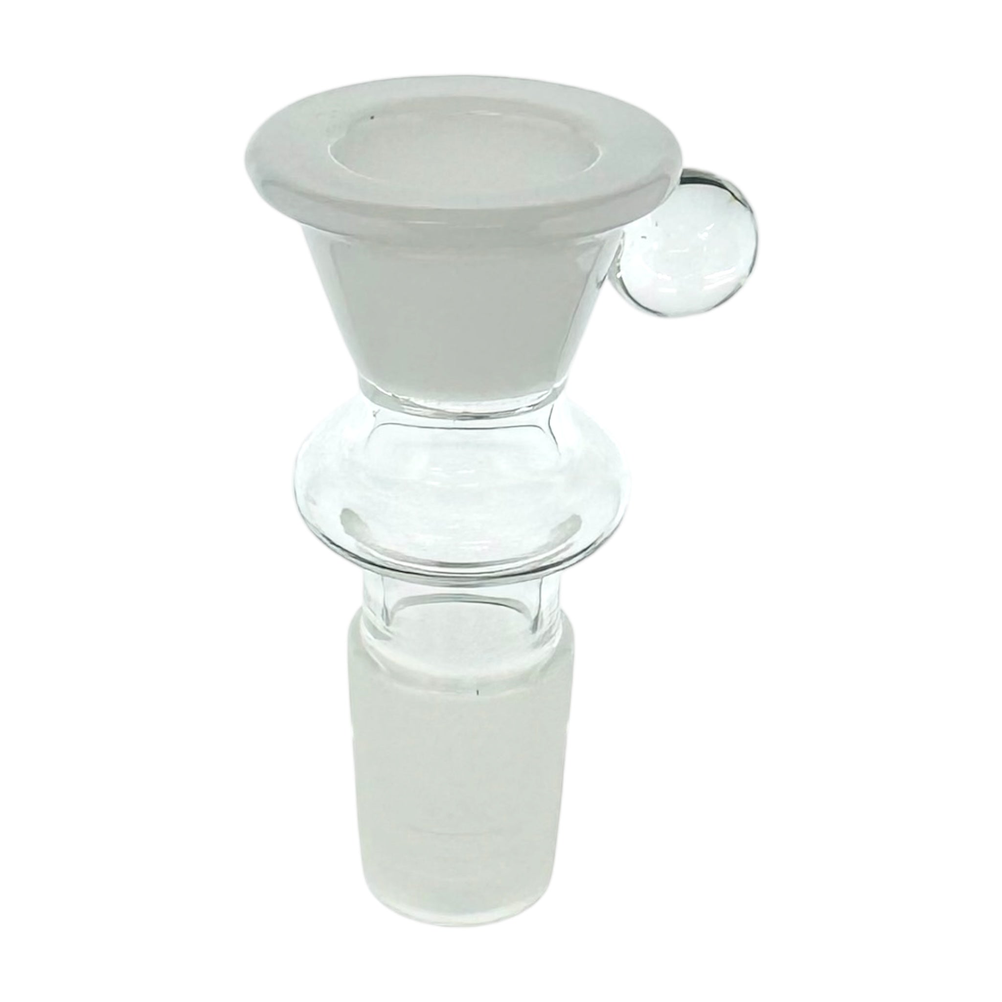 18mm Bong Bowl With Multi Hole Screen White