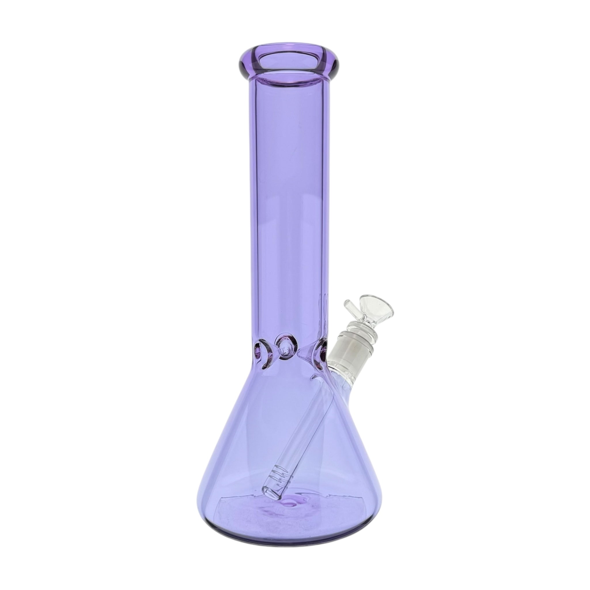 Puple Beaker Base Glass Bong 12 Inches Tall