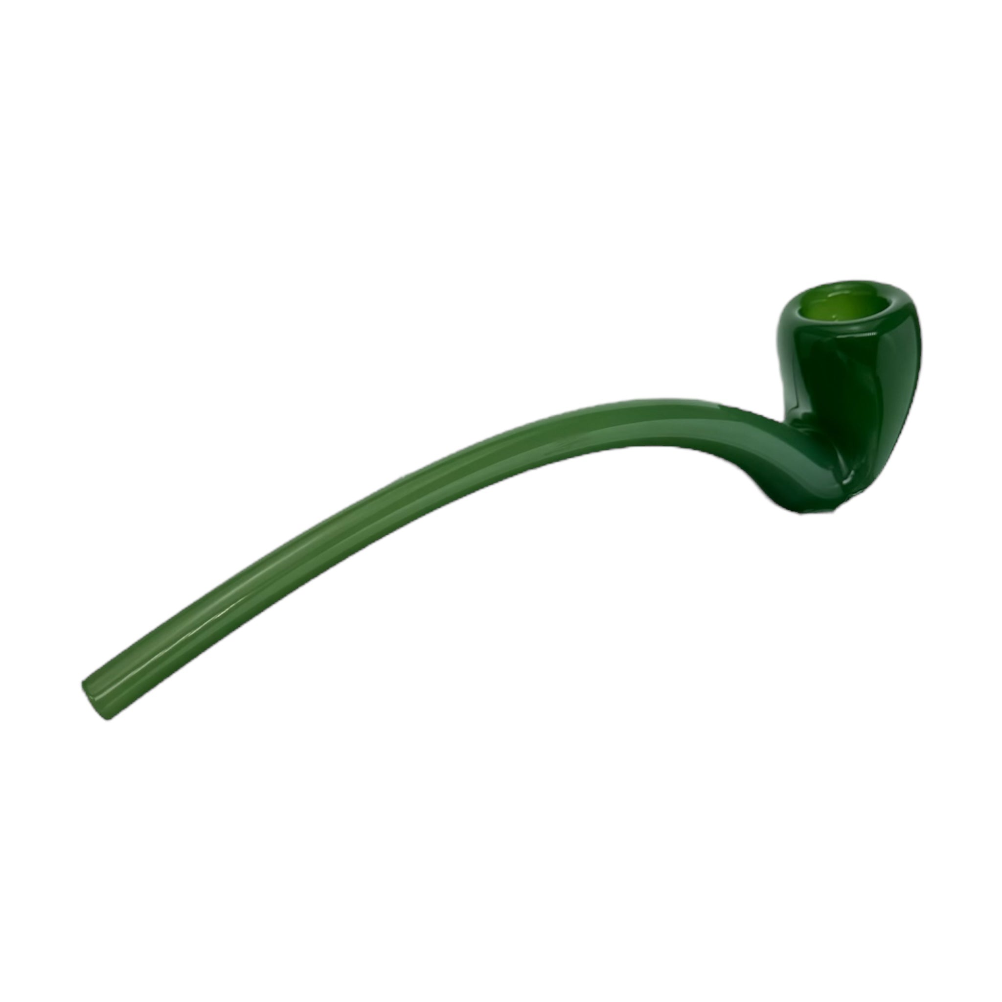 Original Glass Gandalf 8 Inch Green Sherlock Pipe