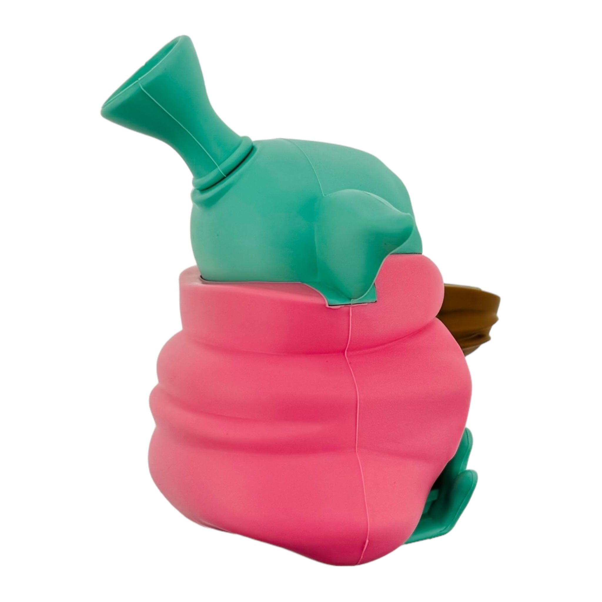 Girly Cute Baby Yoda Silicone Rubber Bong Or Dry Pipe