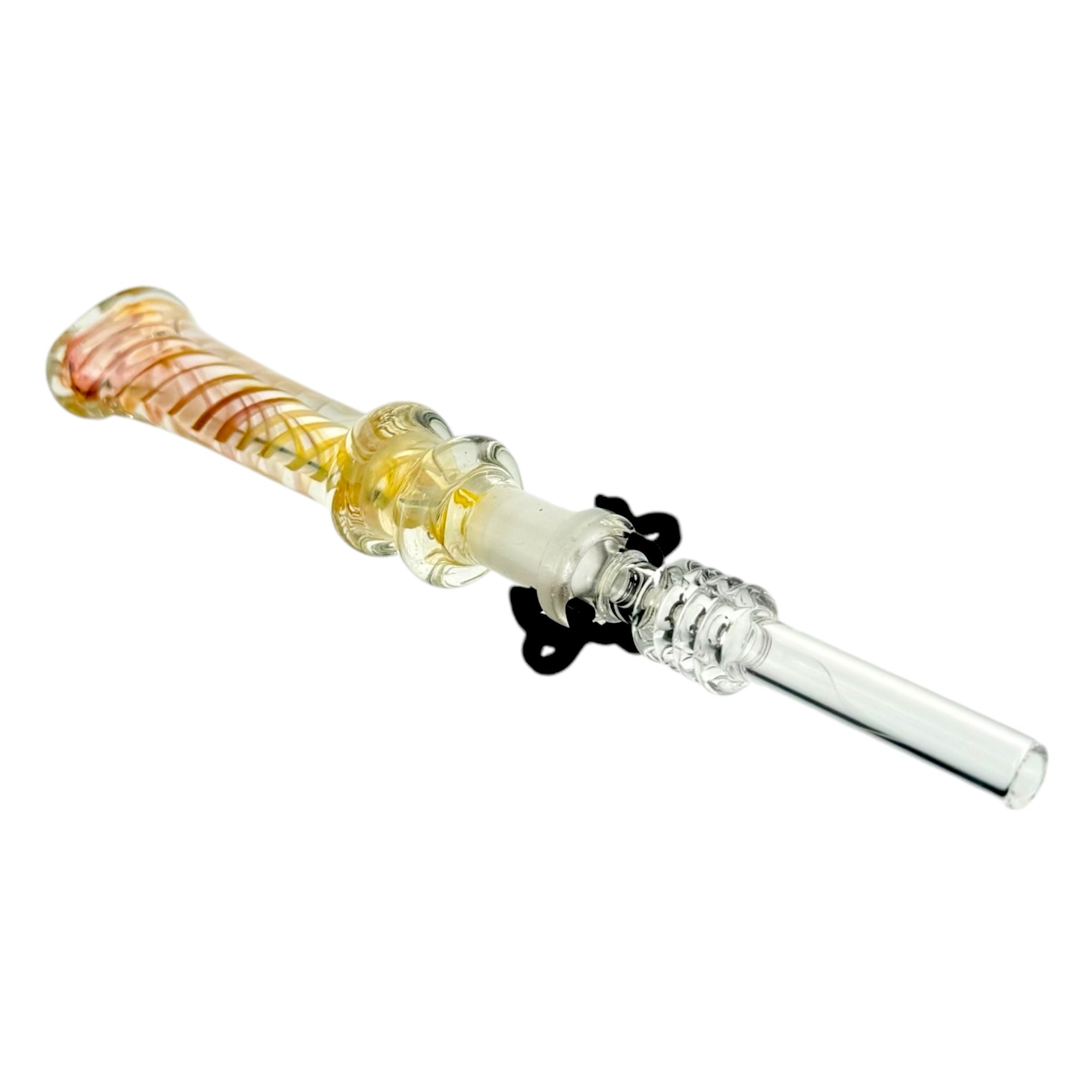 10mm Nectar Collector - Color Changing Fuming Inside Out With 10mm Quartz Tip