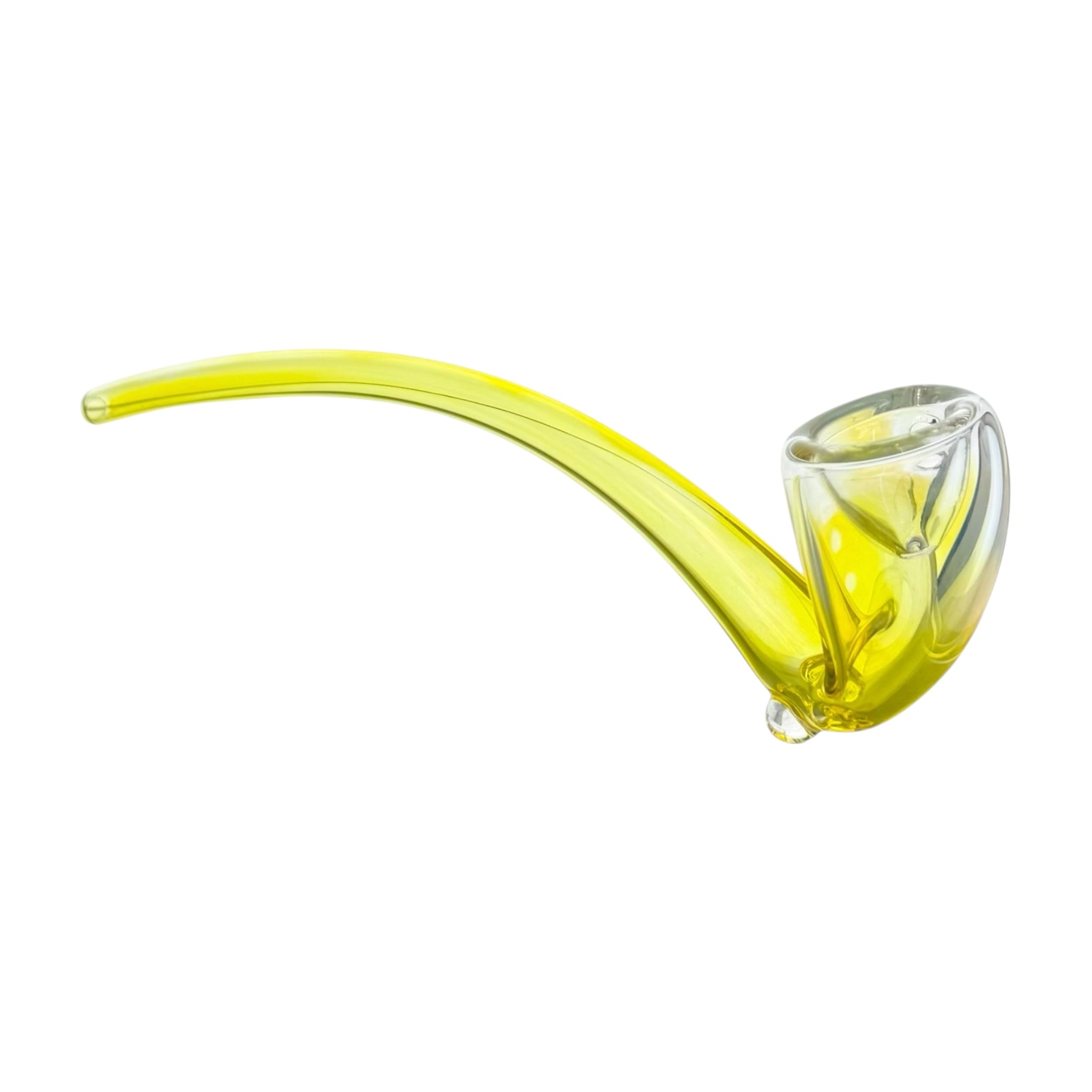 Glass Gandalf 8 Inch Color Changing Fumed Sherlock Pipe