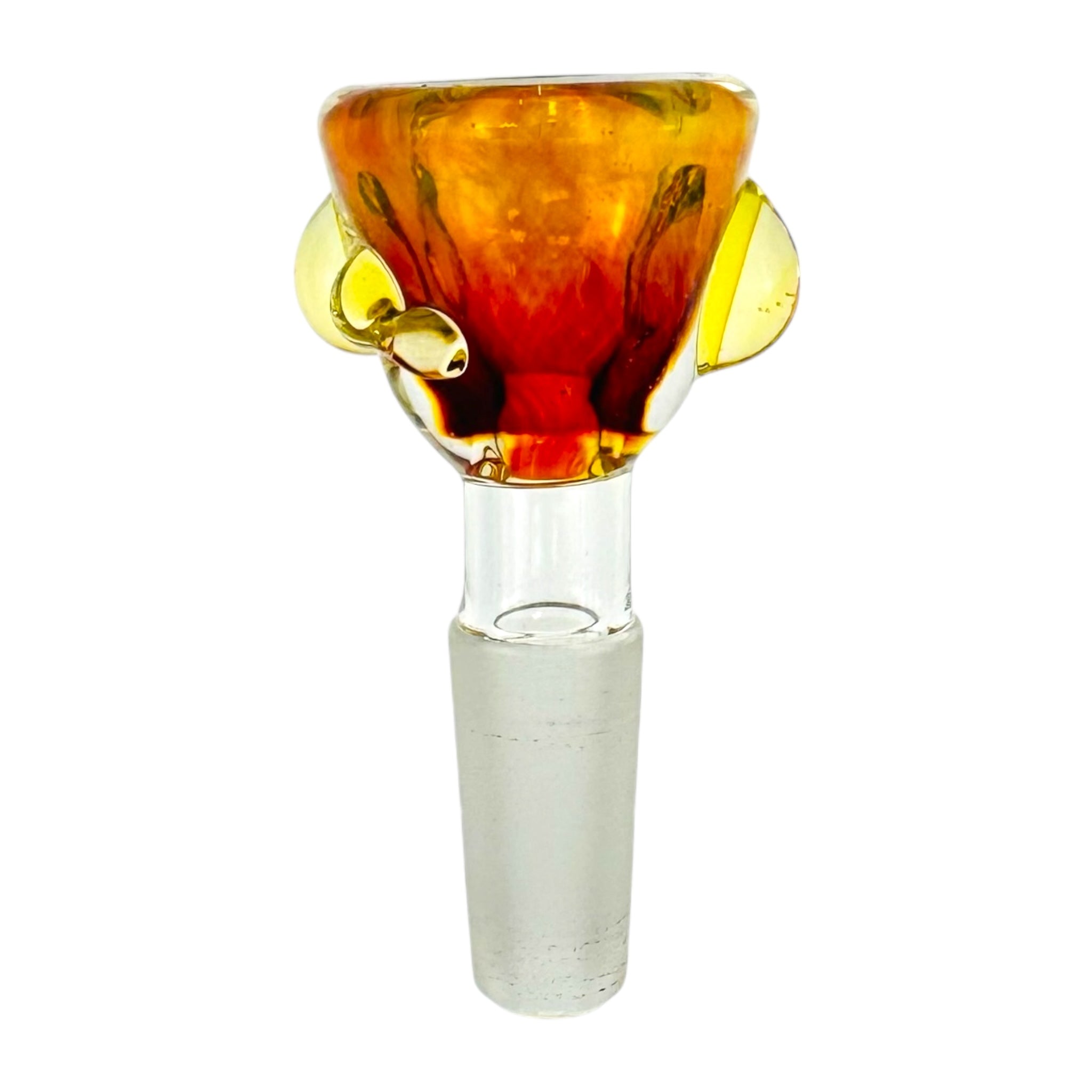 Arko Glass 10mm Flower Bowl Alientech Bowl With Yellow Dots