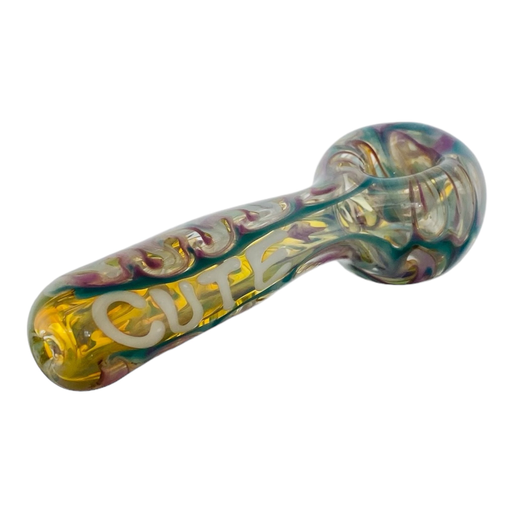 cute glass hand pipe for weed and tobacco for sale