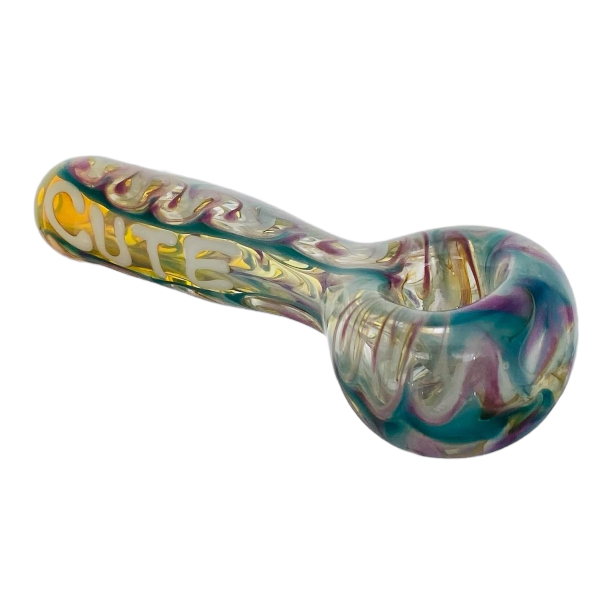 cute glass hand pipe for weed and tobacco for sale