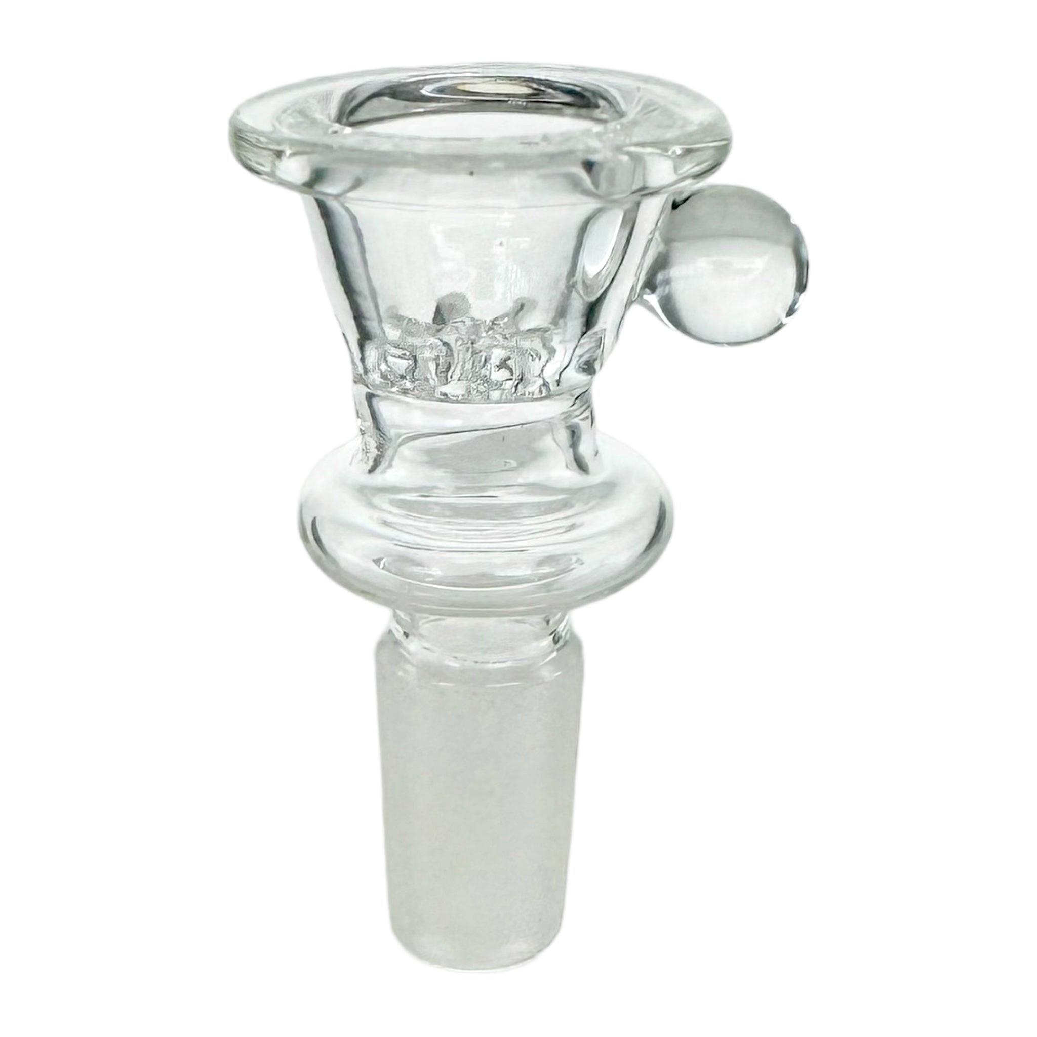 14mm Bong Bowl Large Martini Funnel Bong Bowl Piece With Built In Screen Clear