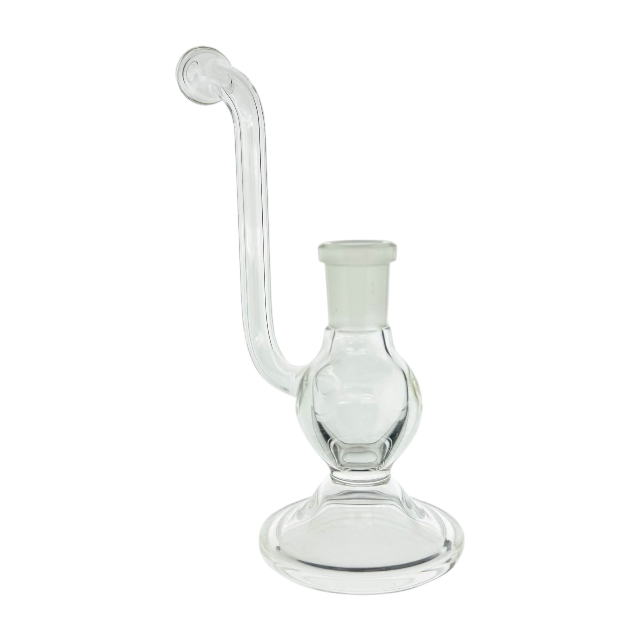 N3RD Glass - 14mm Simple Clear Dry Dab Rig