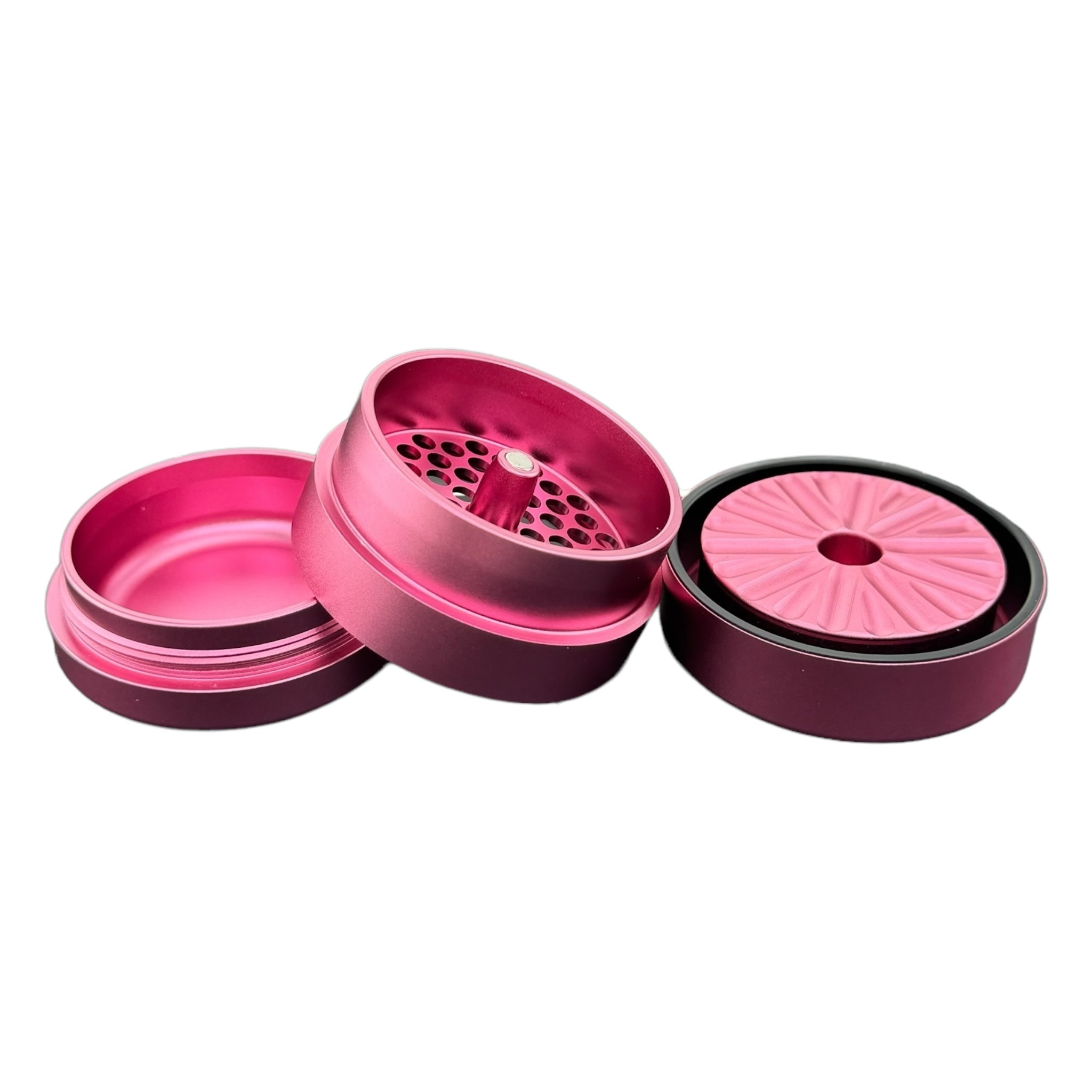 Pink Flower Mill Grinder Next Gen Standard 2.0" Aluminum Series 