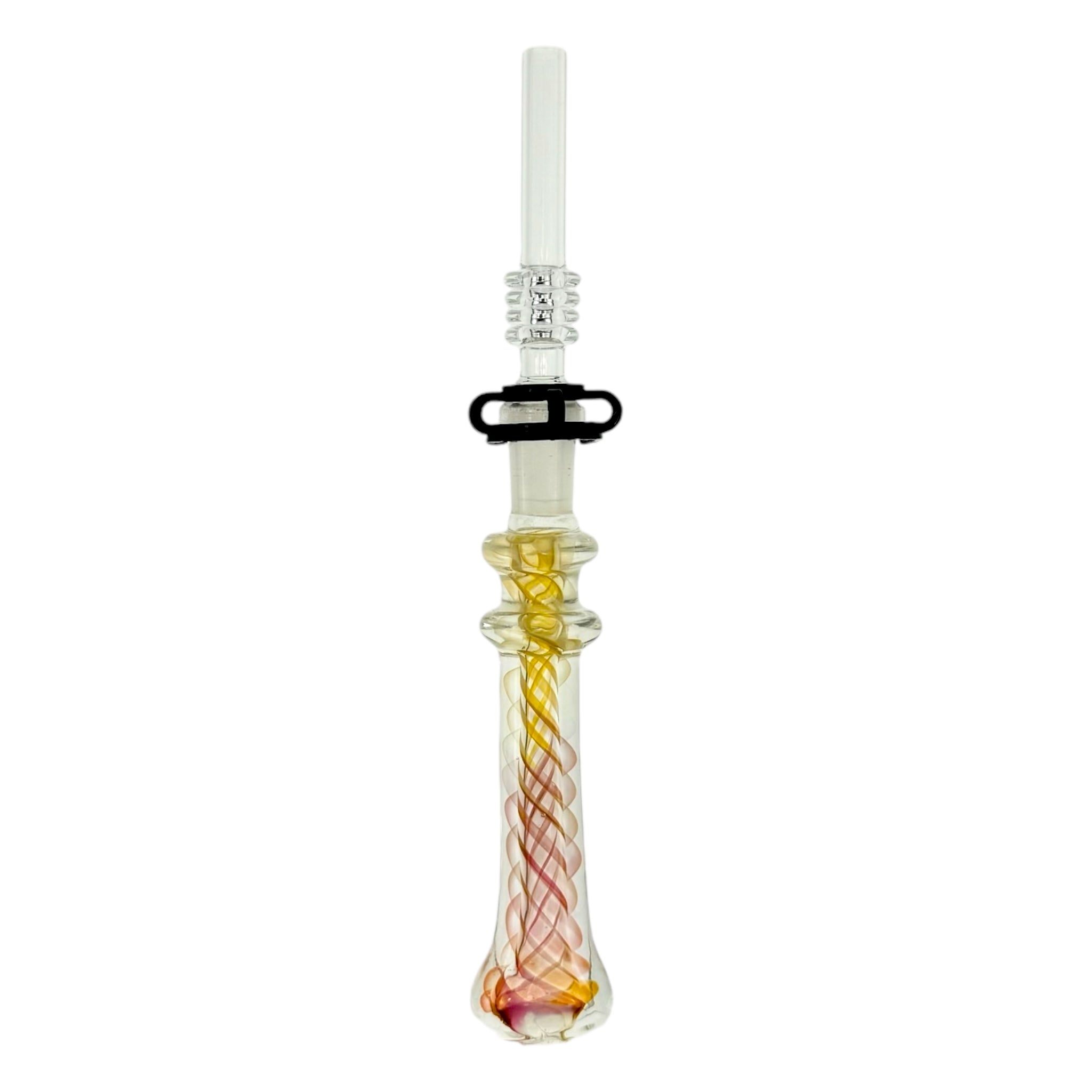 10mm Nectar Collector - Color Changing Fuming Inside Out With 10mm Quartz Tip