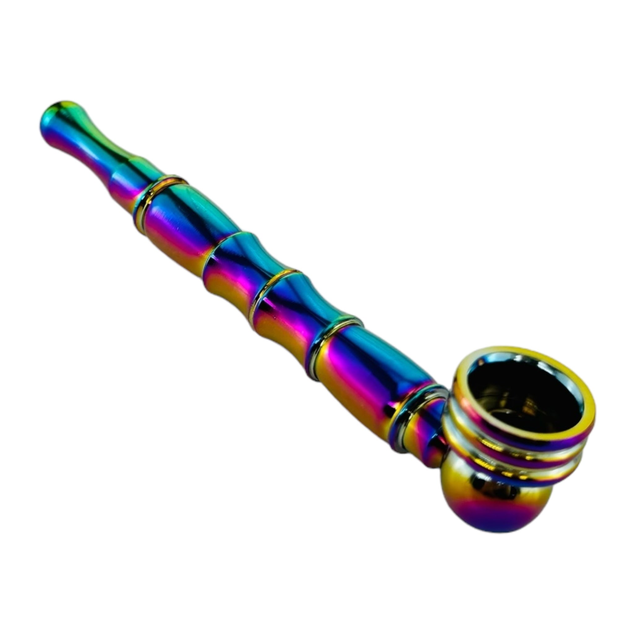 Metal Smoking Pipe Rainbow Aluminum