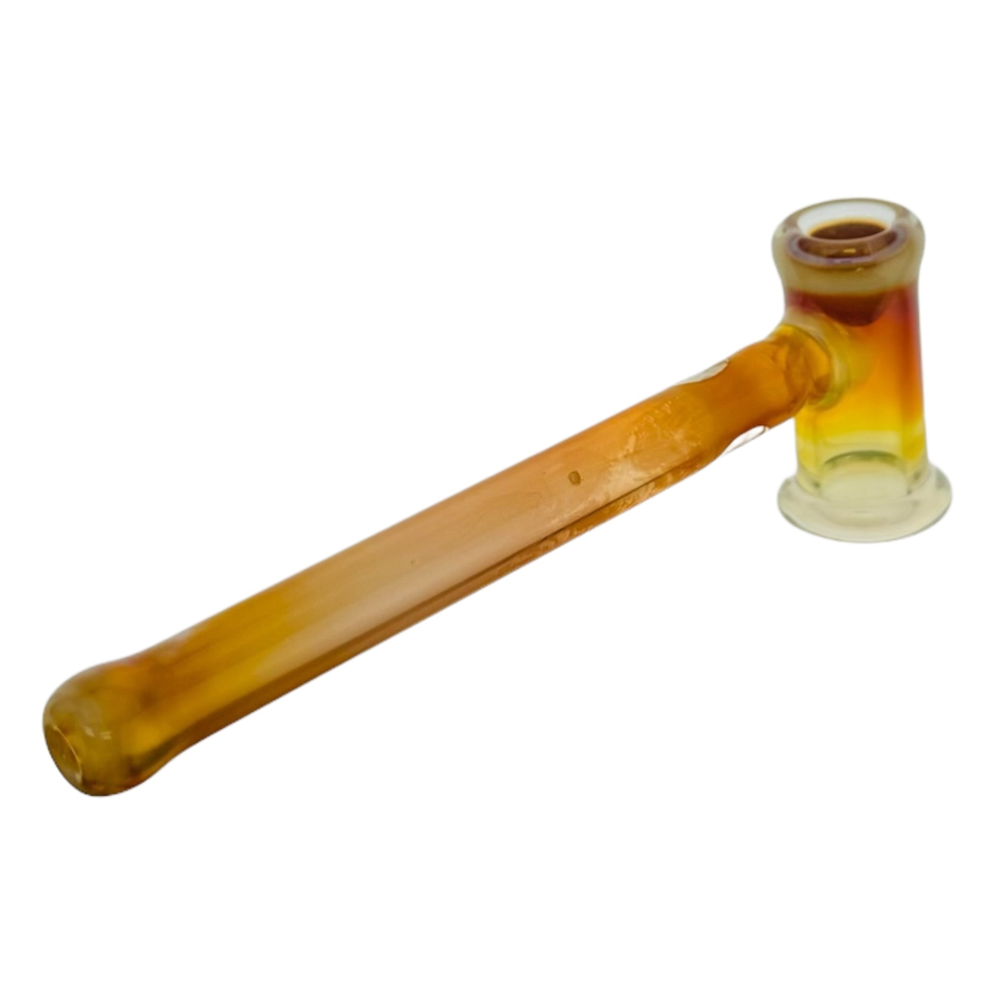 Glass Hand Pipes - Small Bowl Fumed Glass Hammer Hand Pipe With No Carb