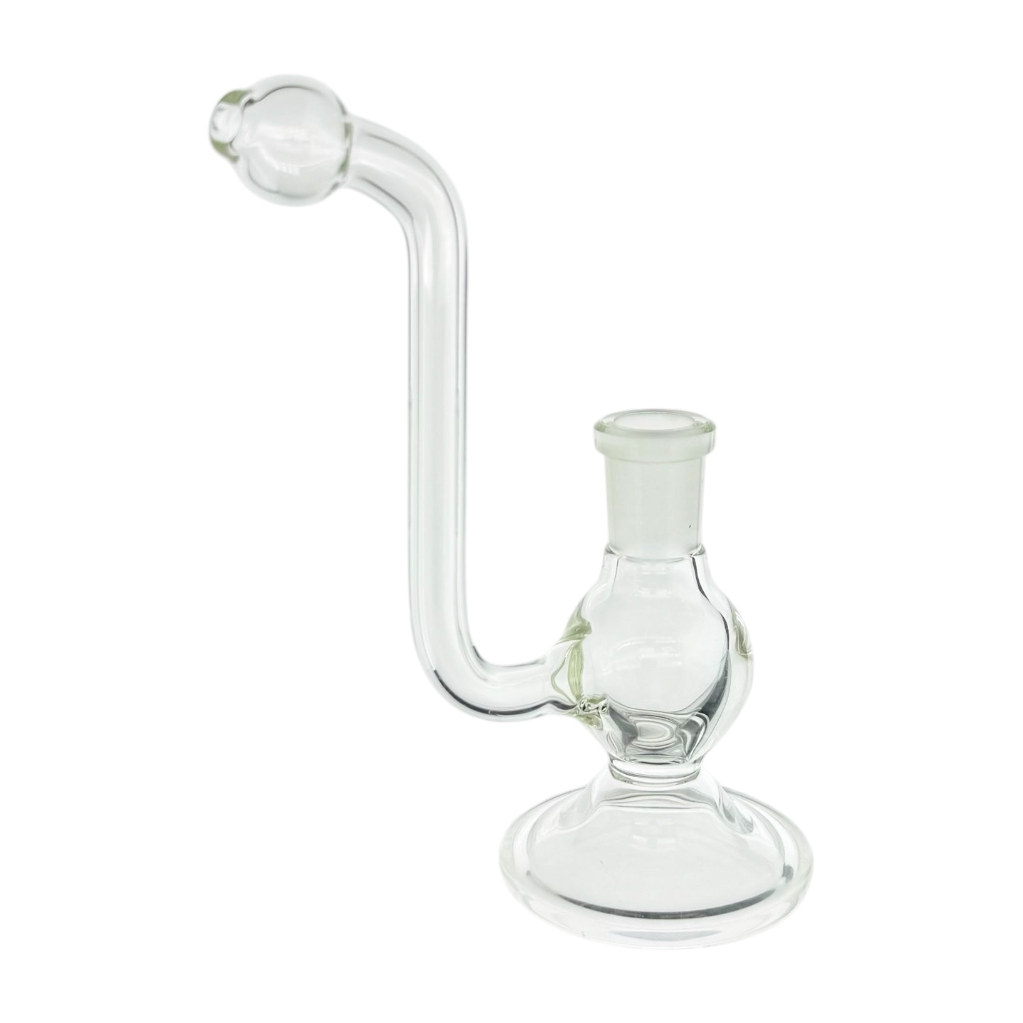 N3RD Glass - 14mm Simple Clear Dry Dab Rig