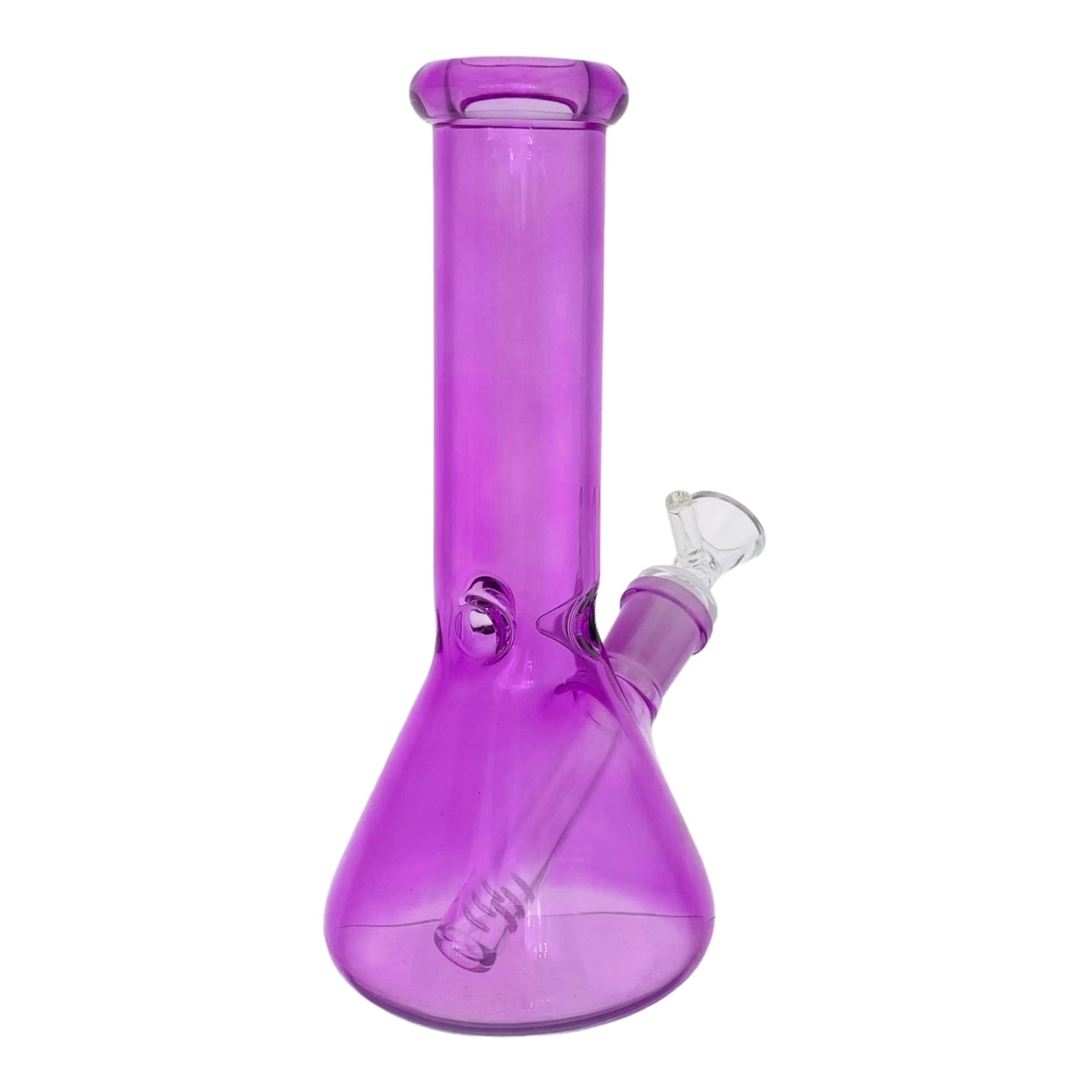 cute and girly Purple Small Beaker Glass Bong