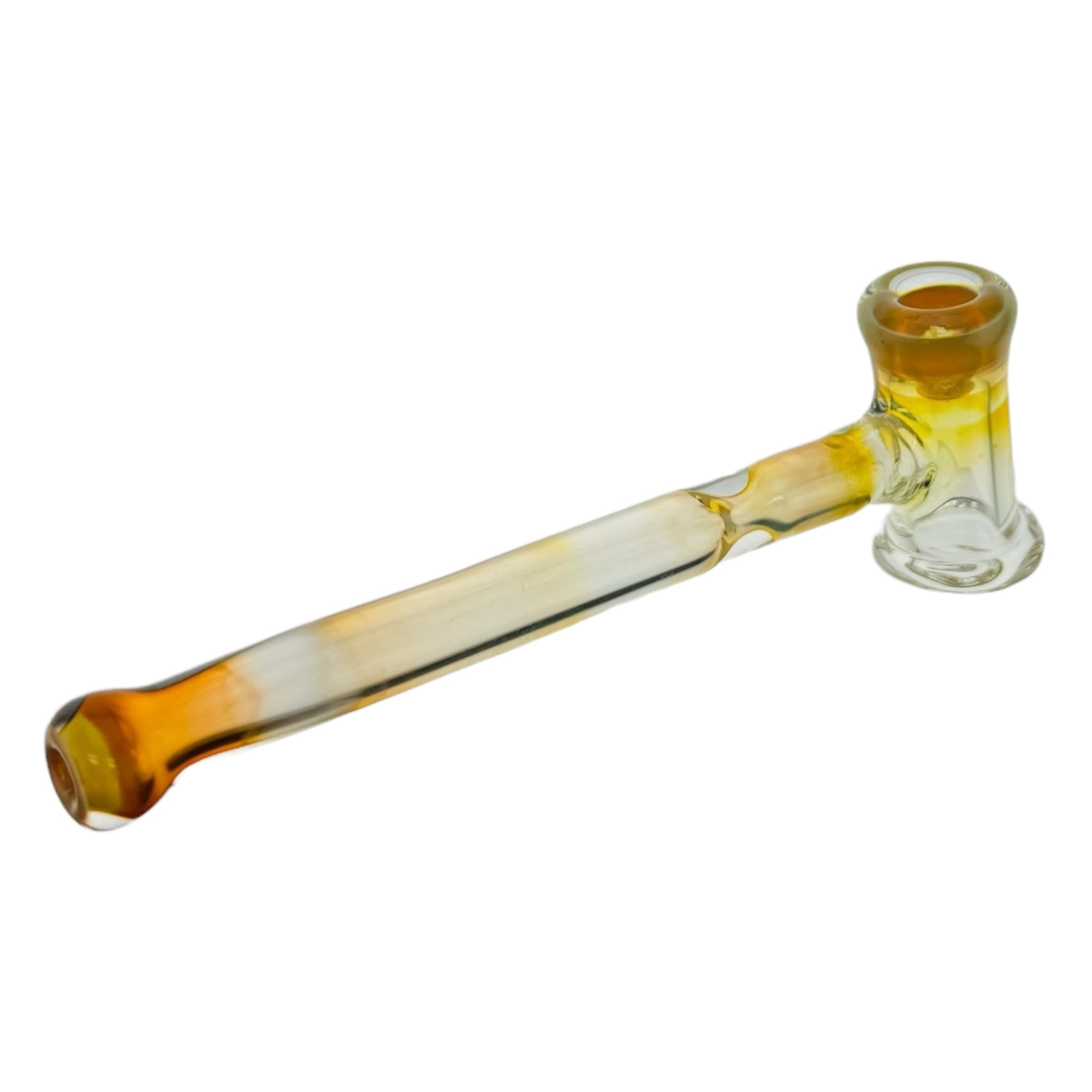 Glass Hand Pipes - Small Bowl Fumed Glass Hammer Hand Pipe With No Carb