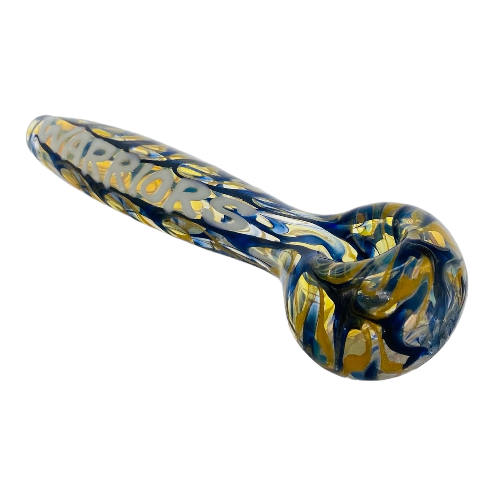 warriors glass hand pipe for weed and tobacco for sale free shipping