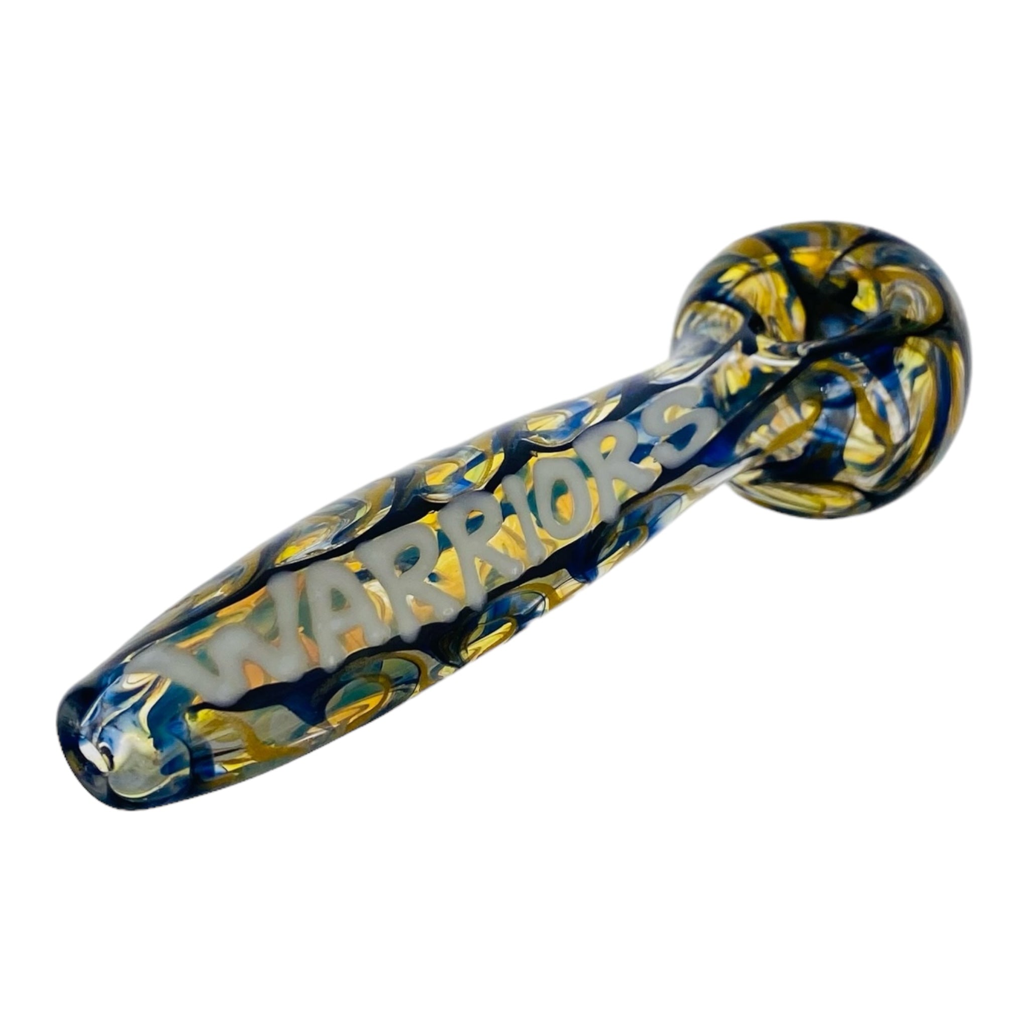 warriors glass hand pipe for weed and tobacco for sale free shipping