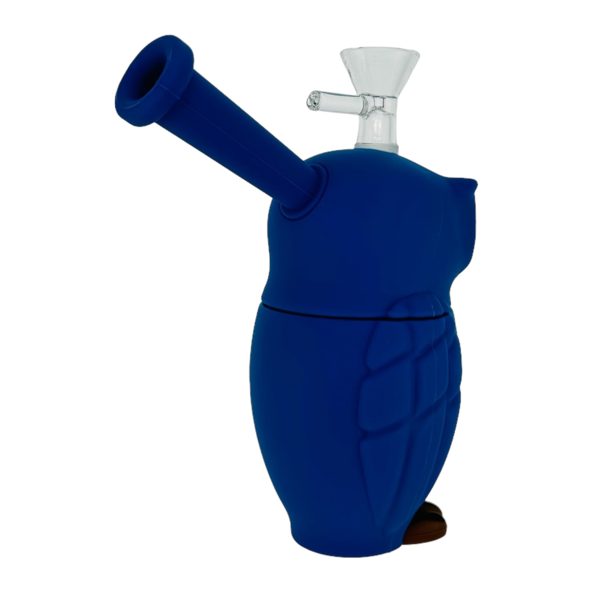 Blue Owl Silicone Rubber Bong