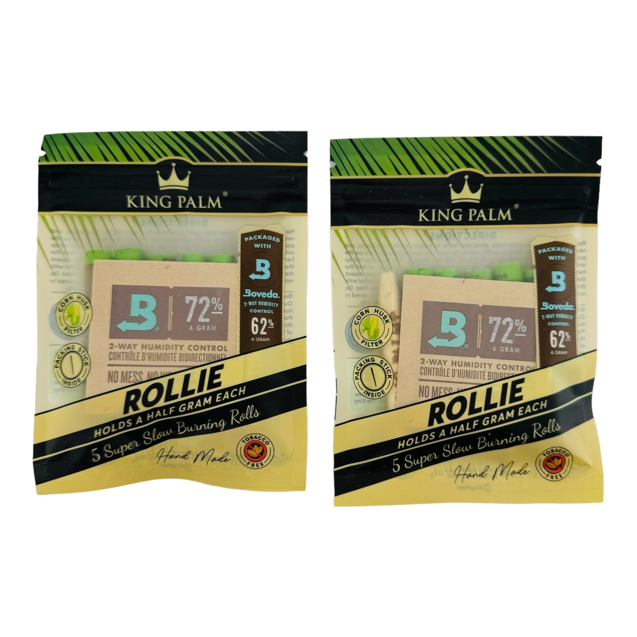 King Palm 5ct Rollie Size - 2 Packs