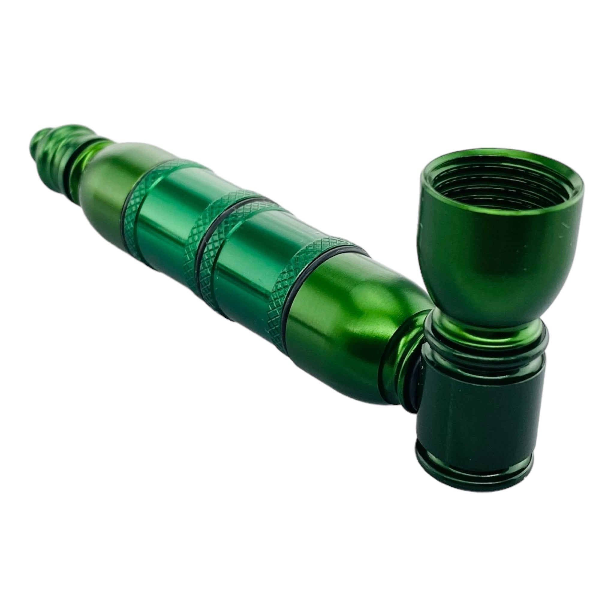 durable metal hand pipe for weed pot cannabis or tobacco with multiple chambers for sale