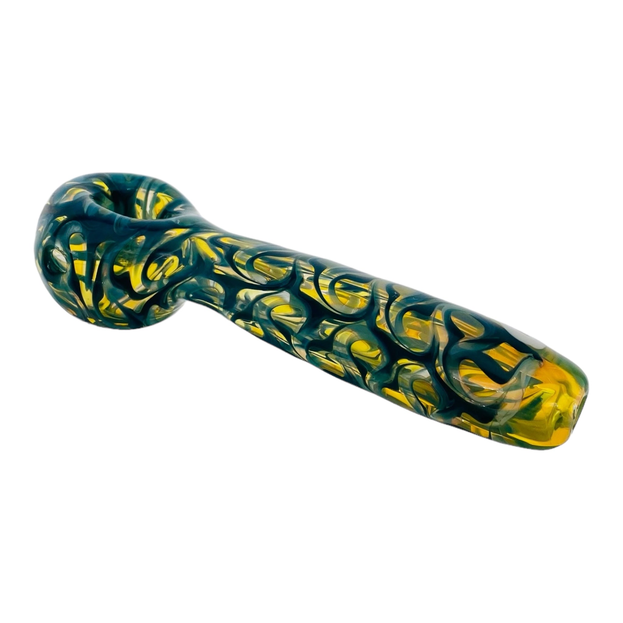 cute glass hand pipe with peace sign on side for weed and tobacco for sale free shipping