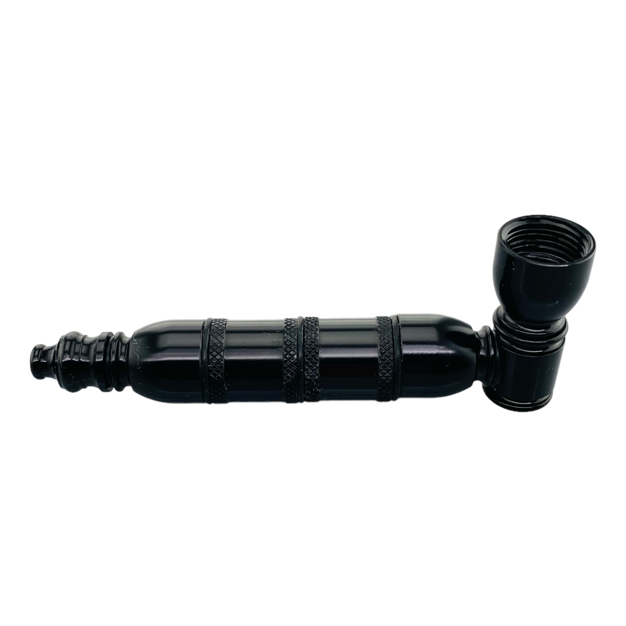 multiple chamber metal smoking pipe for weed pot cannabis or tobacco for sale