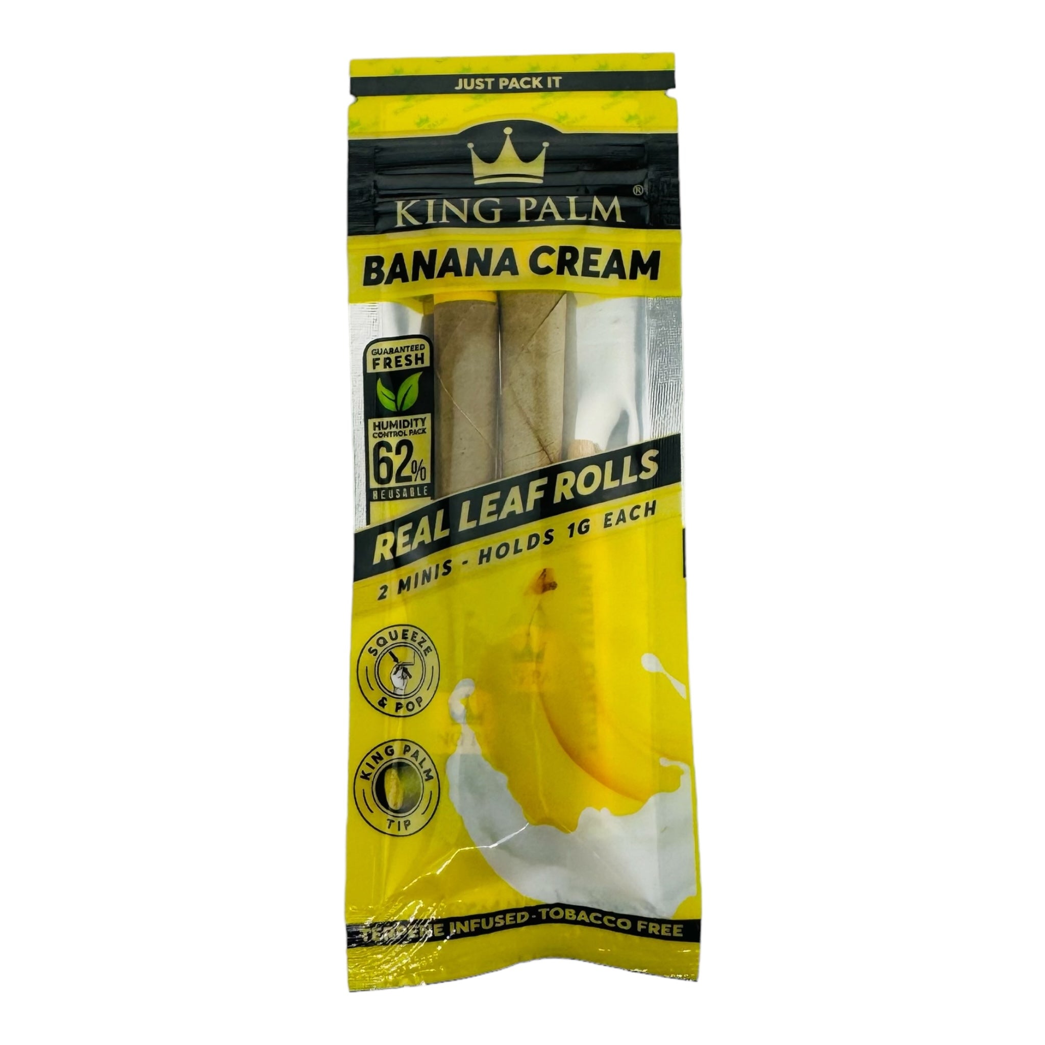 King Palm Banana Cream 2ct Minis for sale