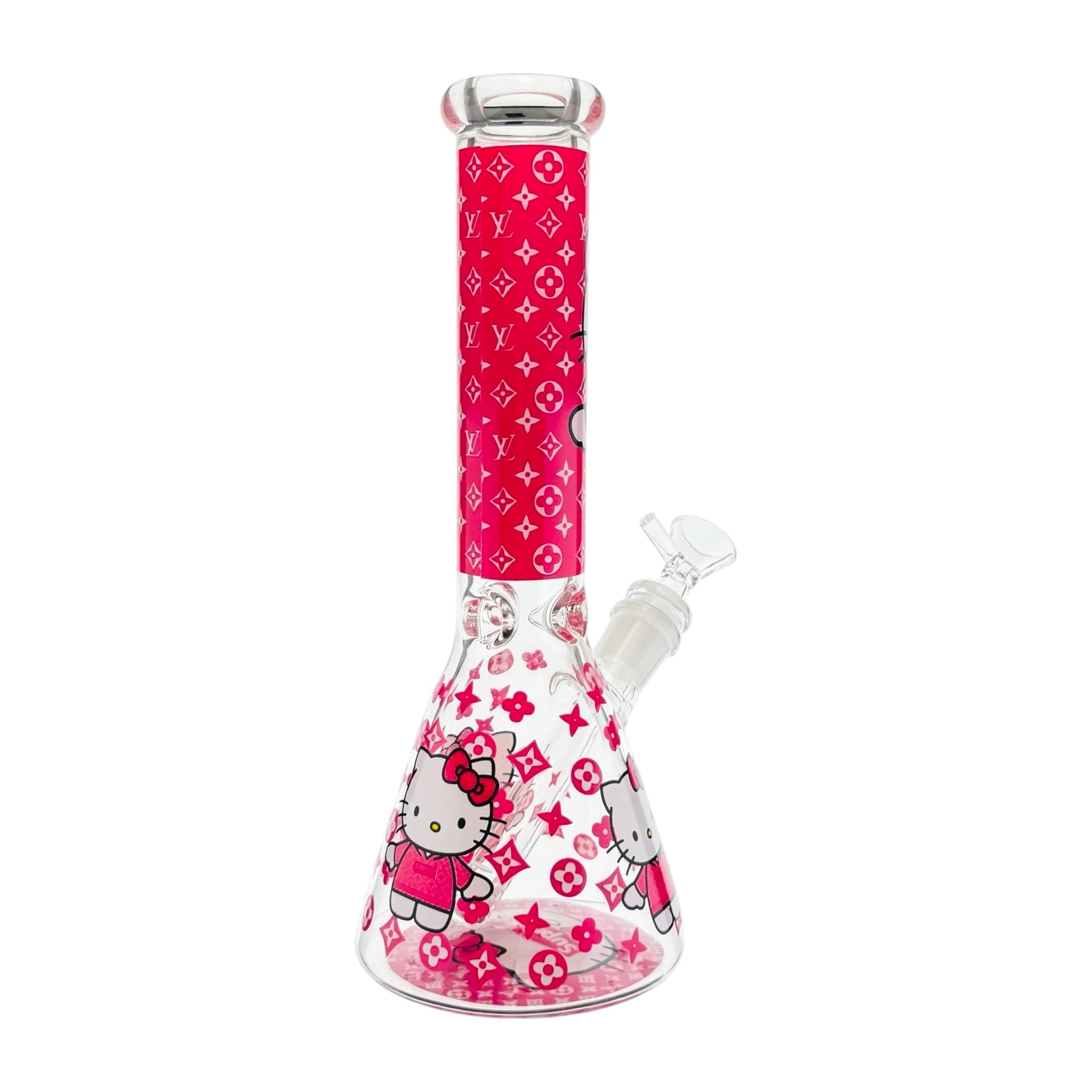 adorable Hello Kitty Bong 10 Inch on white back ground