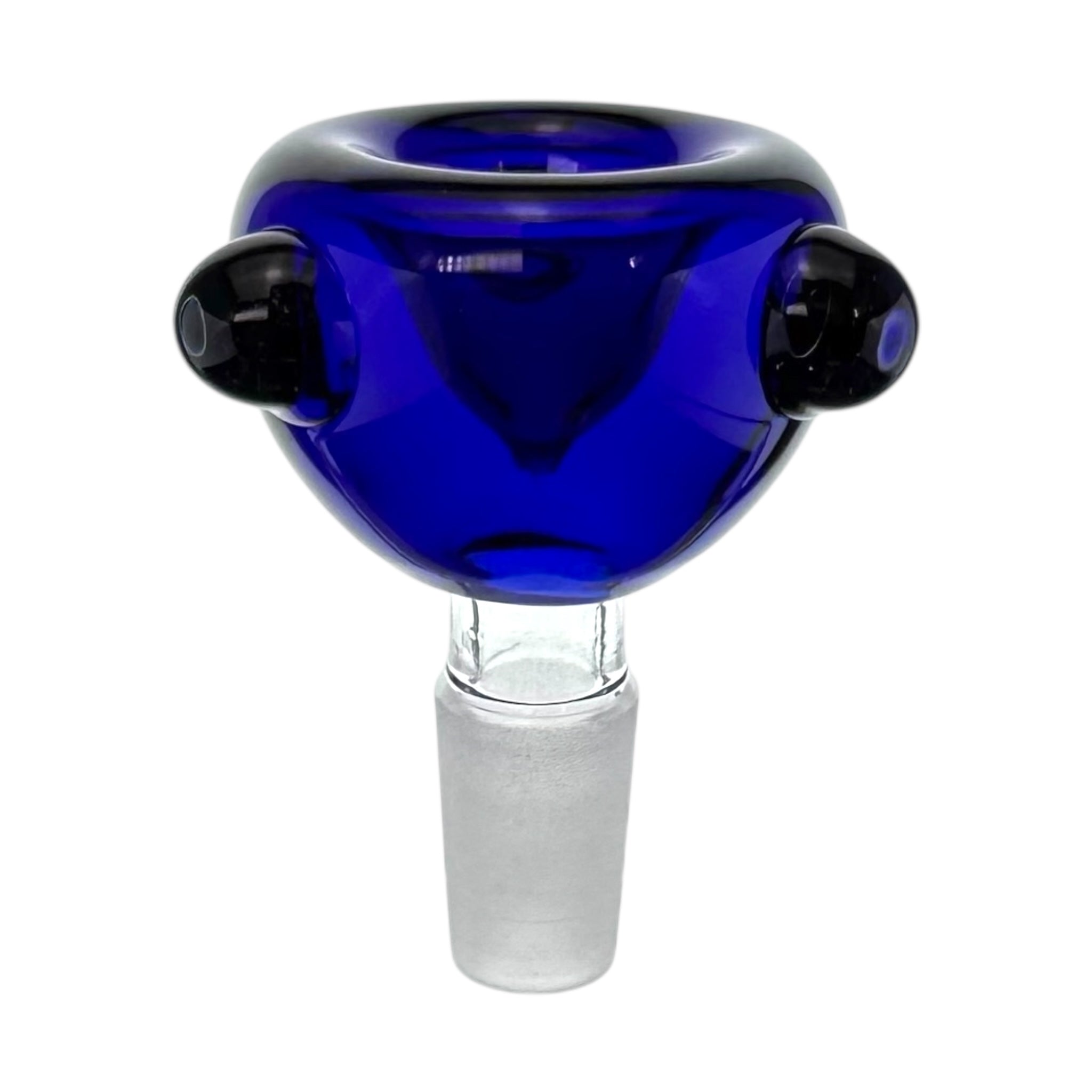 14MM Flower Bowl -Basic Color Bubble Bong Bowl Piece - Blue