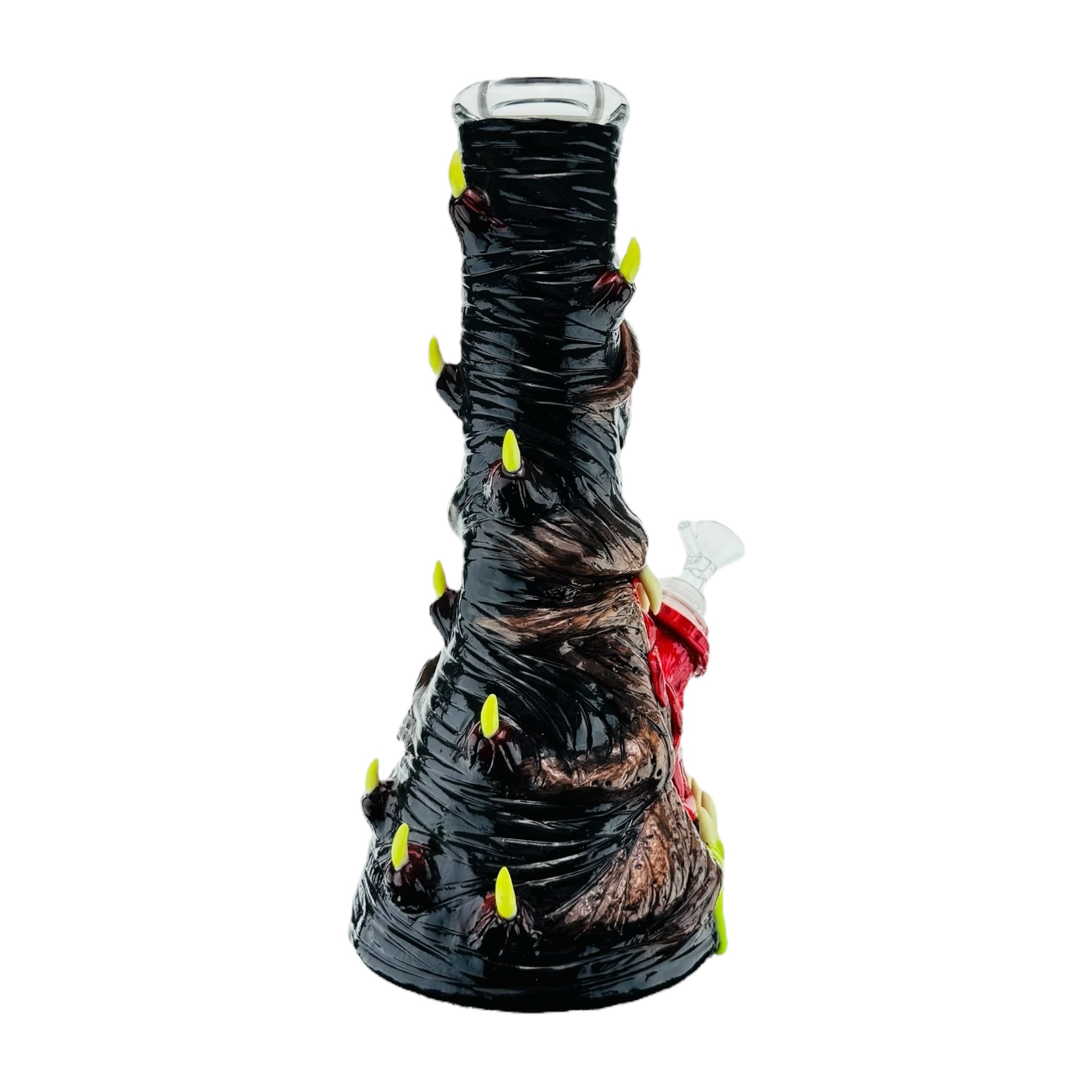 monster bong 12 inches tall with halloween theme 
