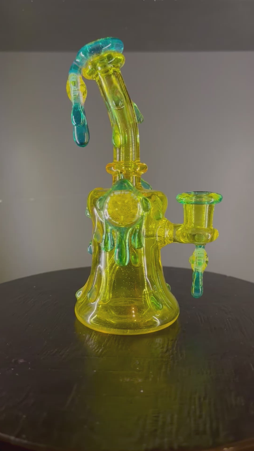 video of heady glass dab rig by ebox glass american made glass