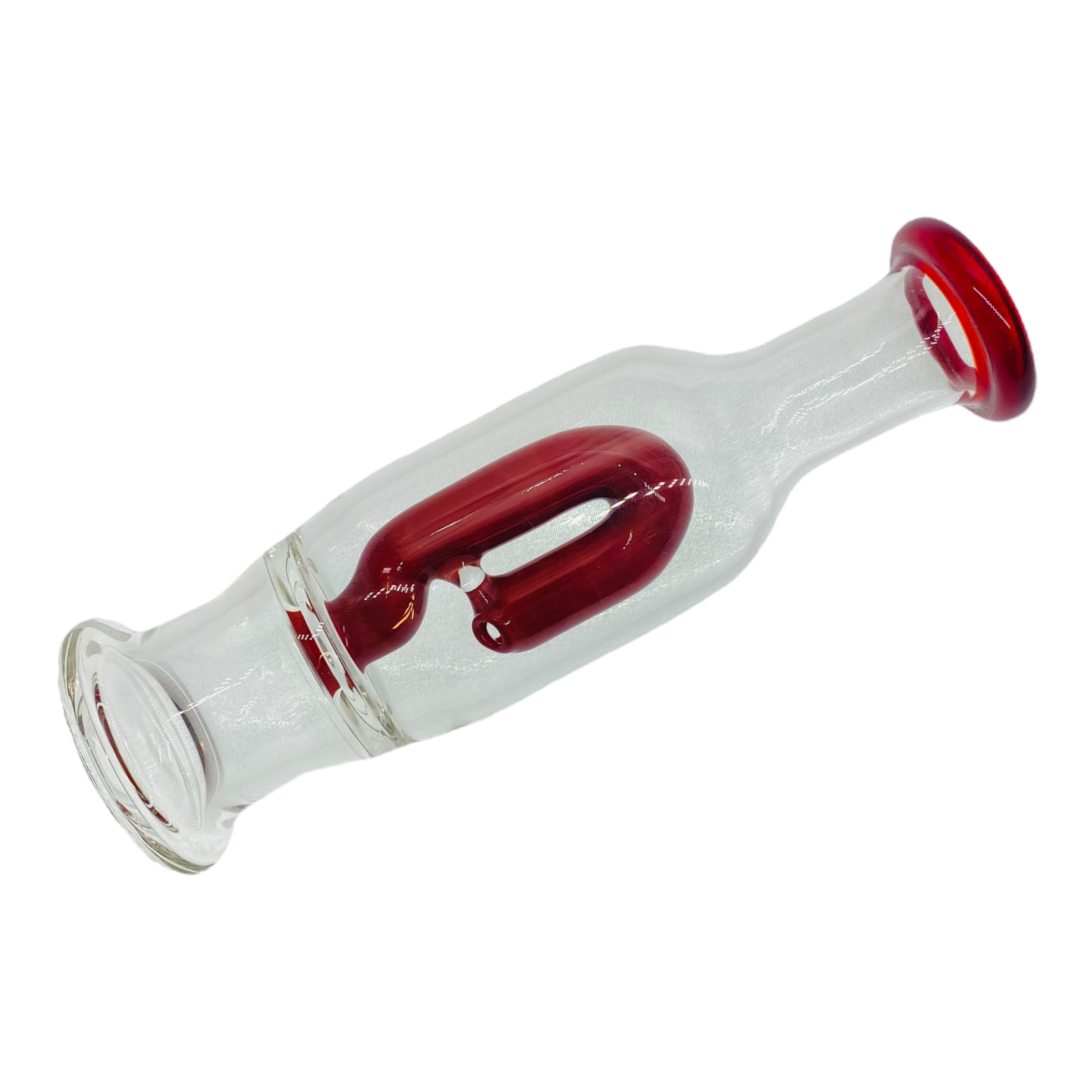 N3RD Glass - Puffco Peak Glass Attachment - Red