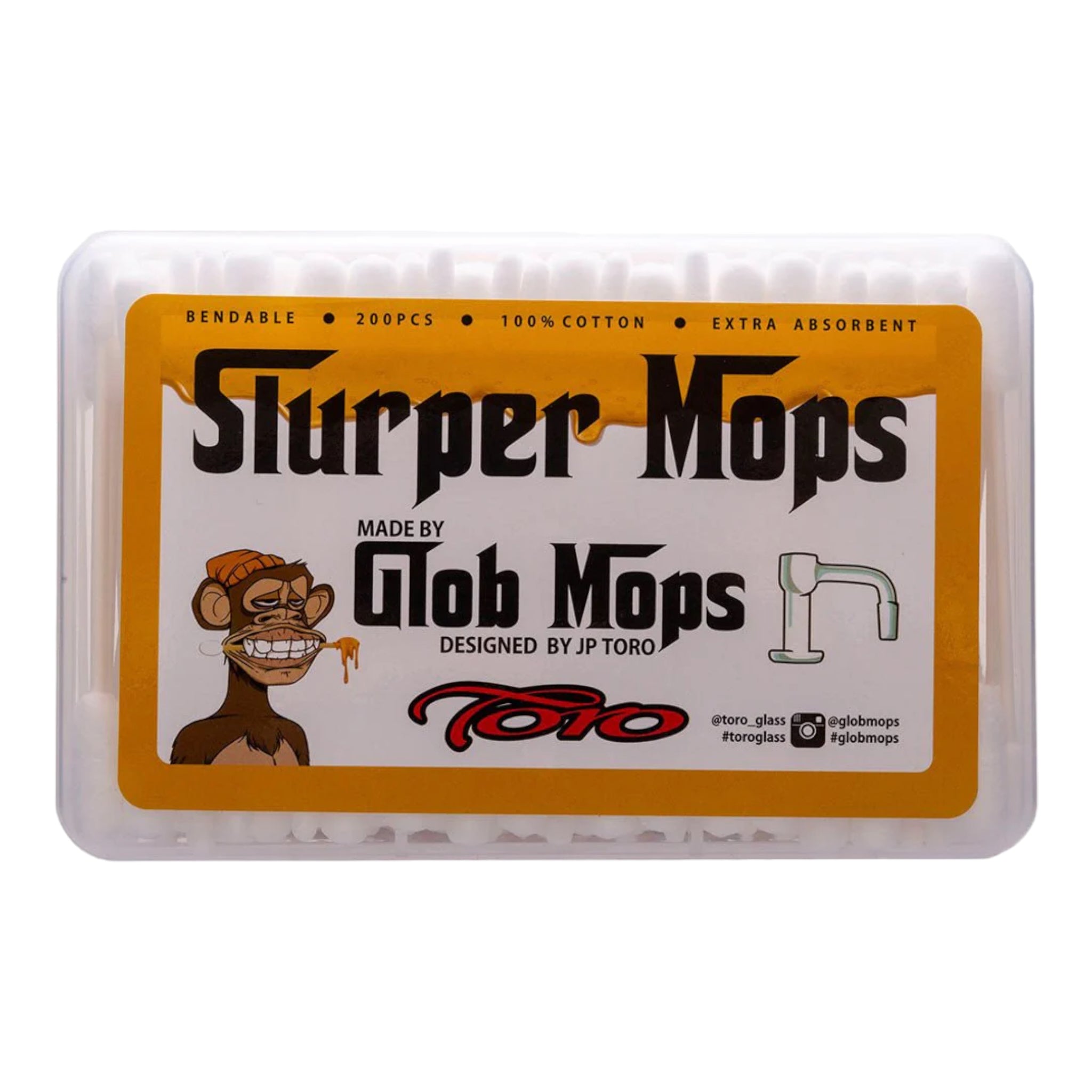 Slurper Mops By Glob Mops Designed By Toro Glass 200ct