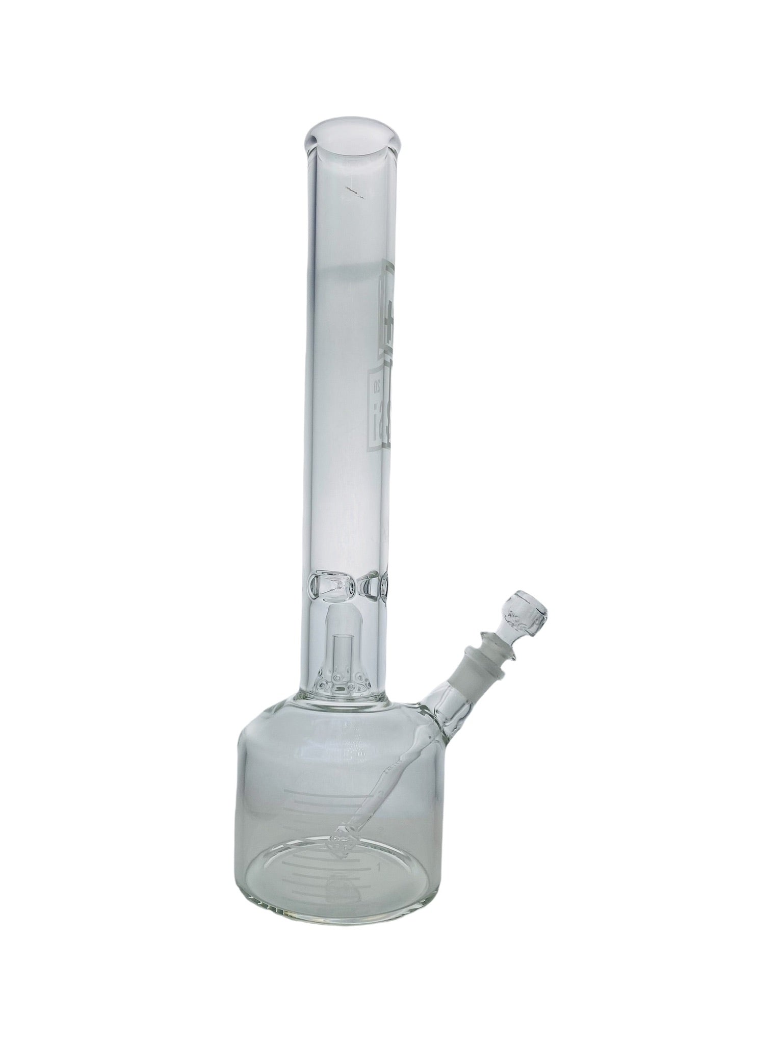 HiSi Glass Double Bell Perc Beaker