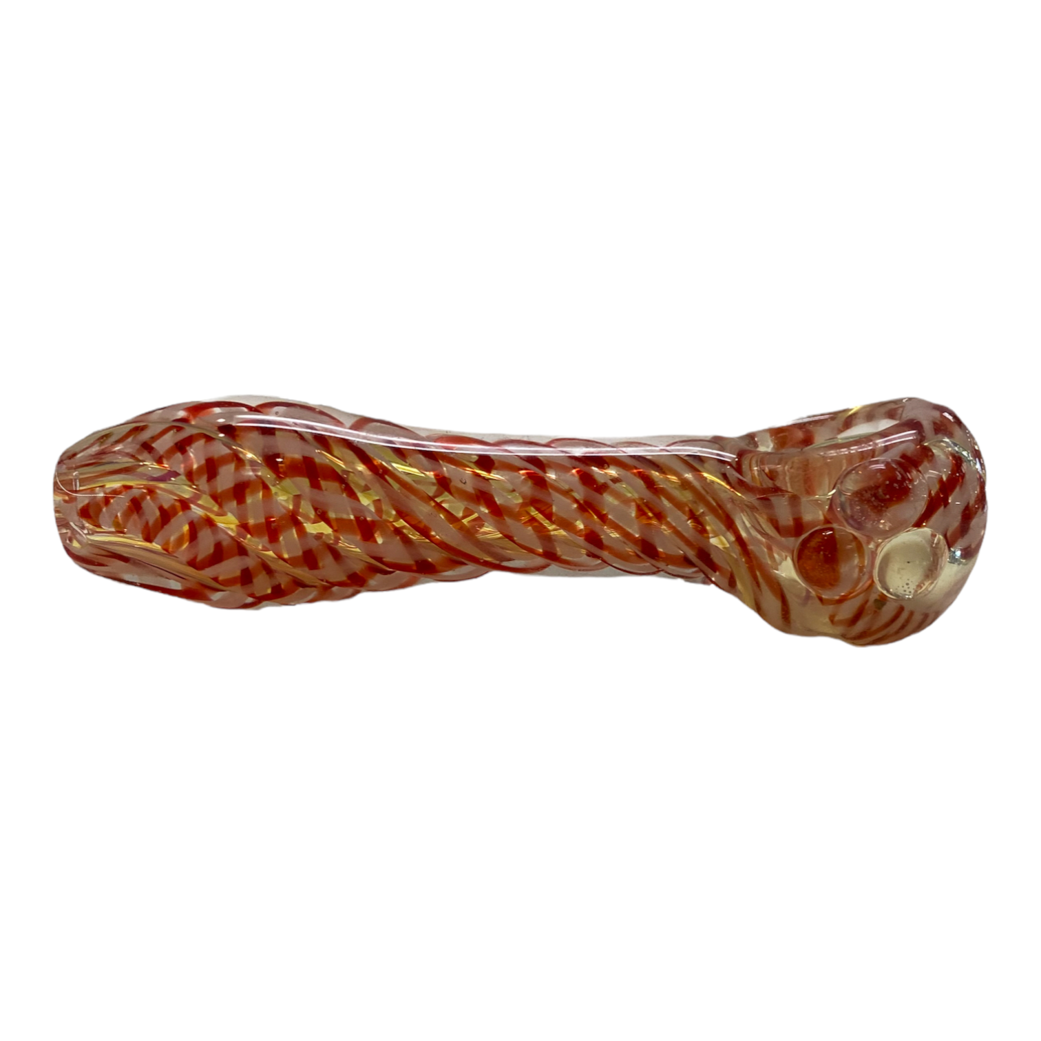 Red And White Inside Out Hand Pipe