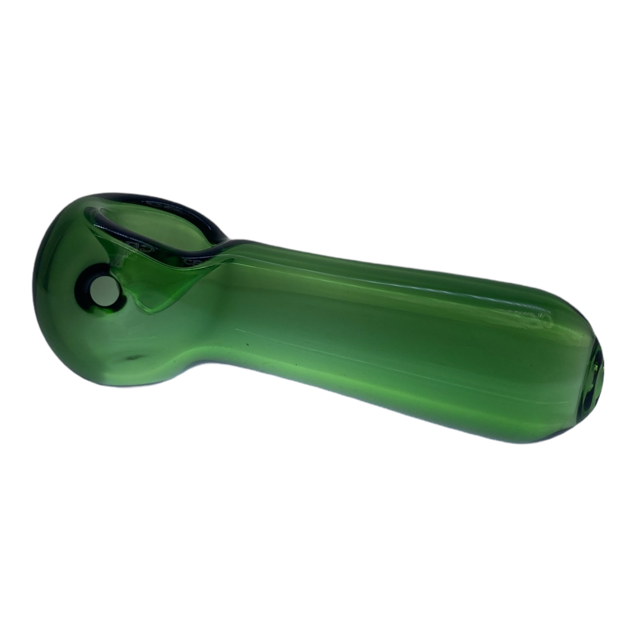 basic Simple Spoon Glass Pipe Green