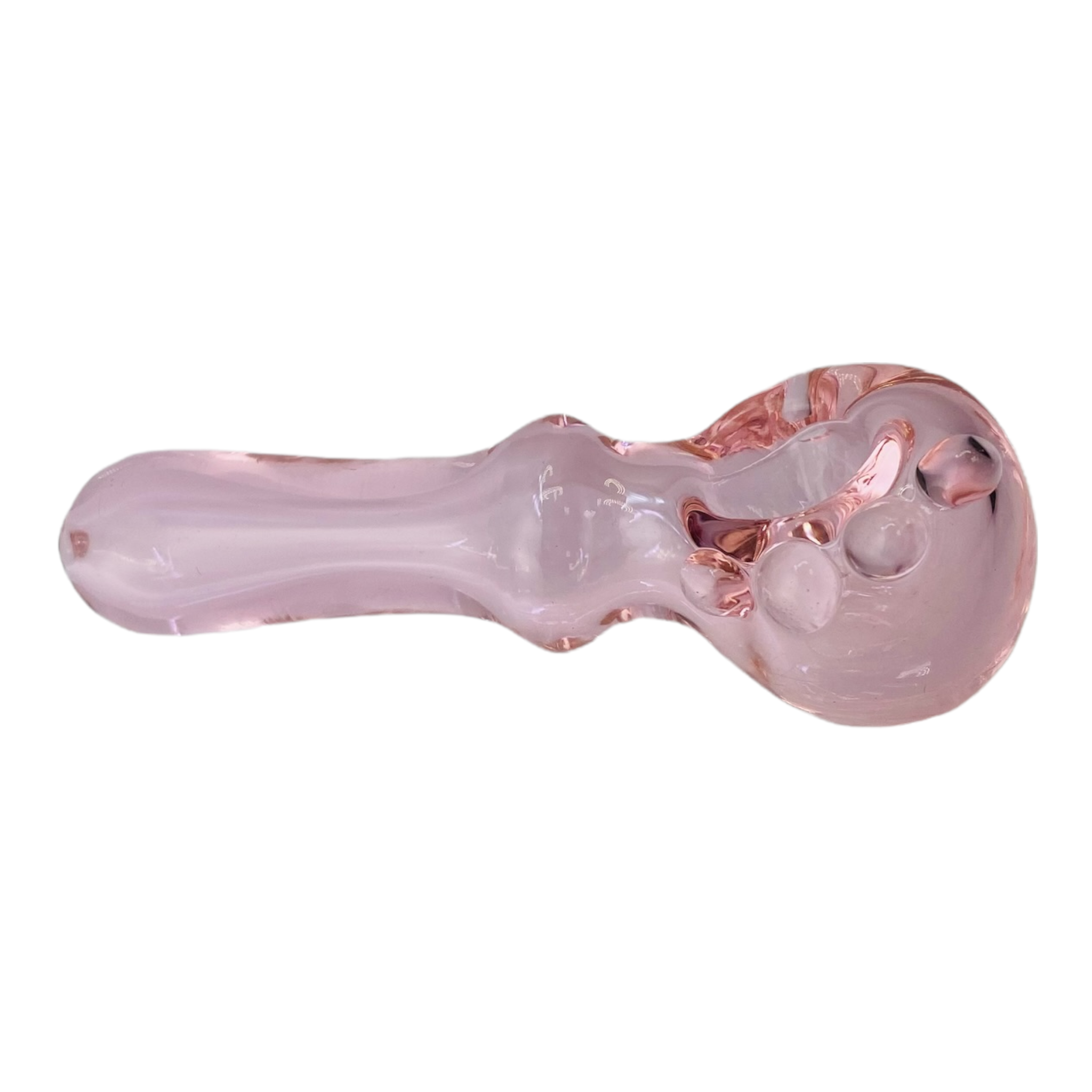 pink Full Color Basic Glass Hand Pipe