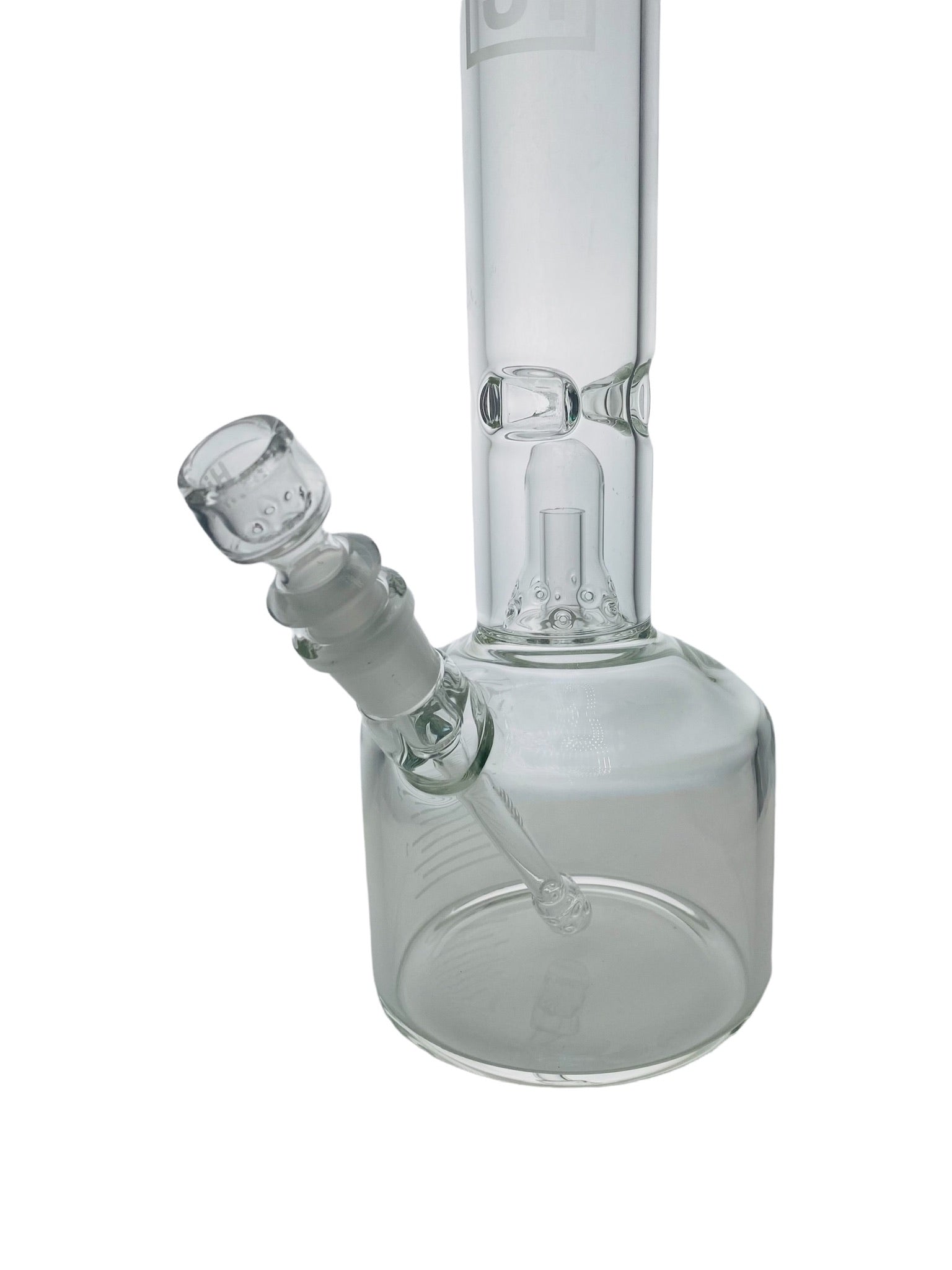 HiSi Glass Double Bell Perc Beaker