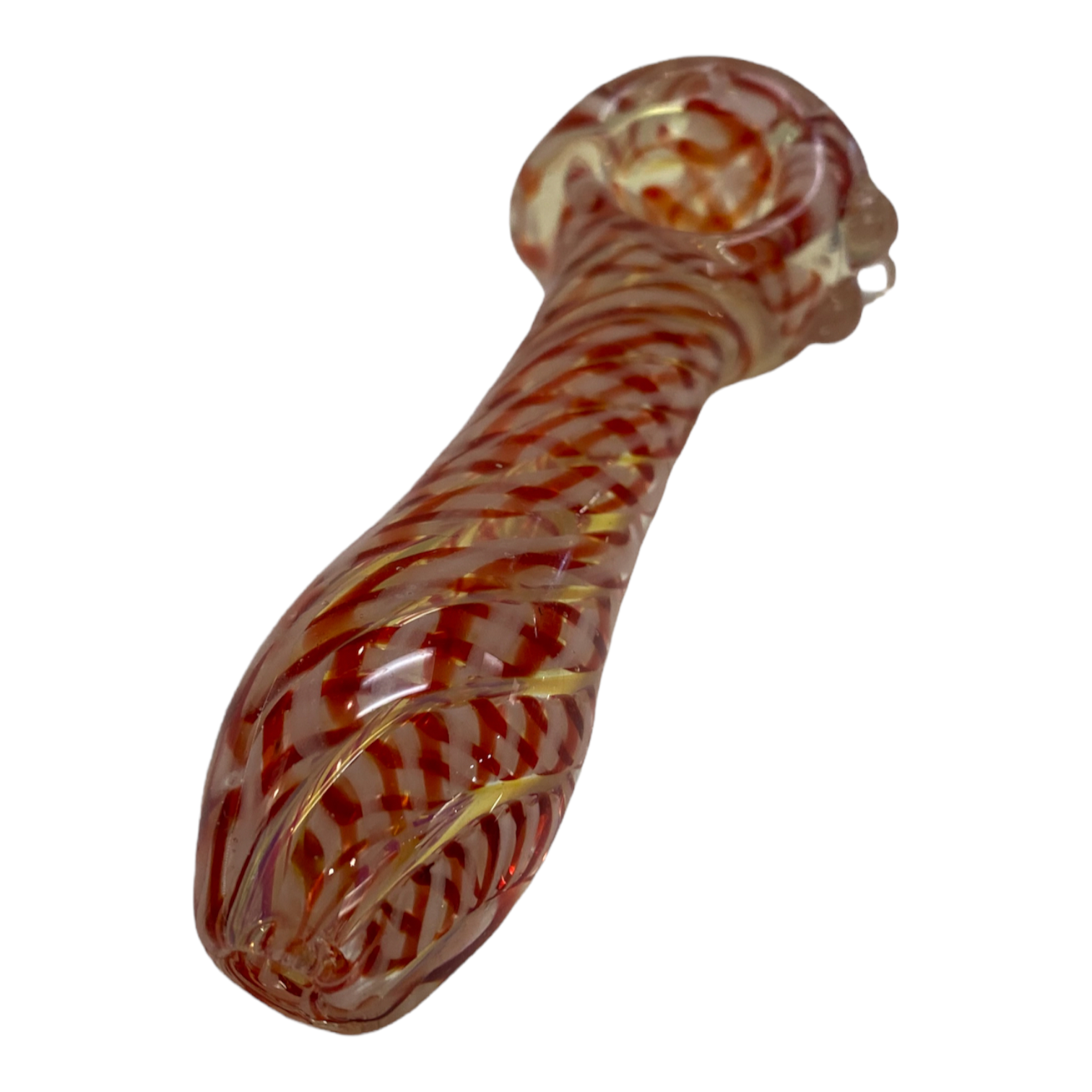 Red And White Inside Out Hand Pipe