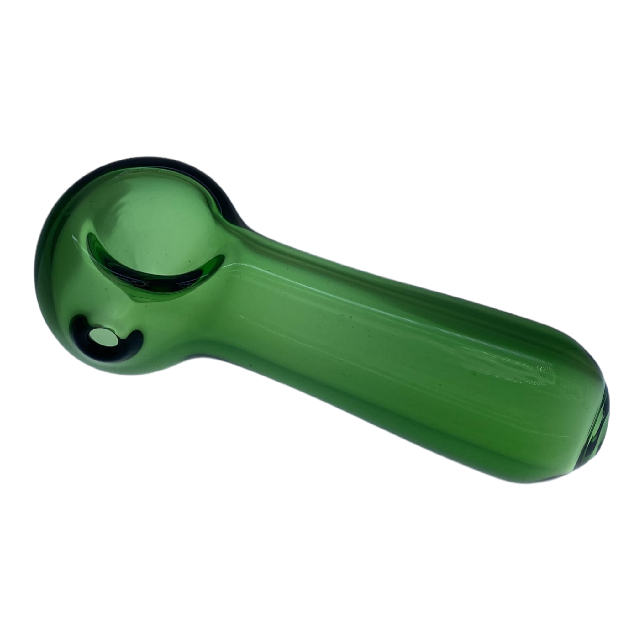 Simple Spoon Glass Pipe Green