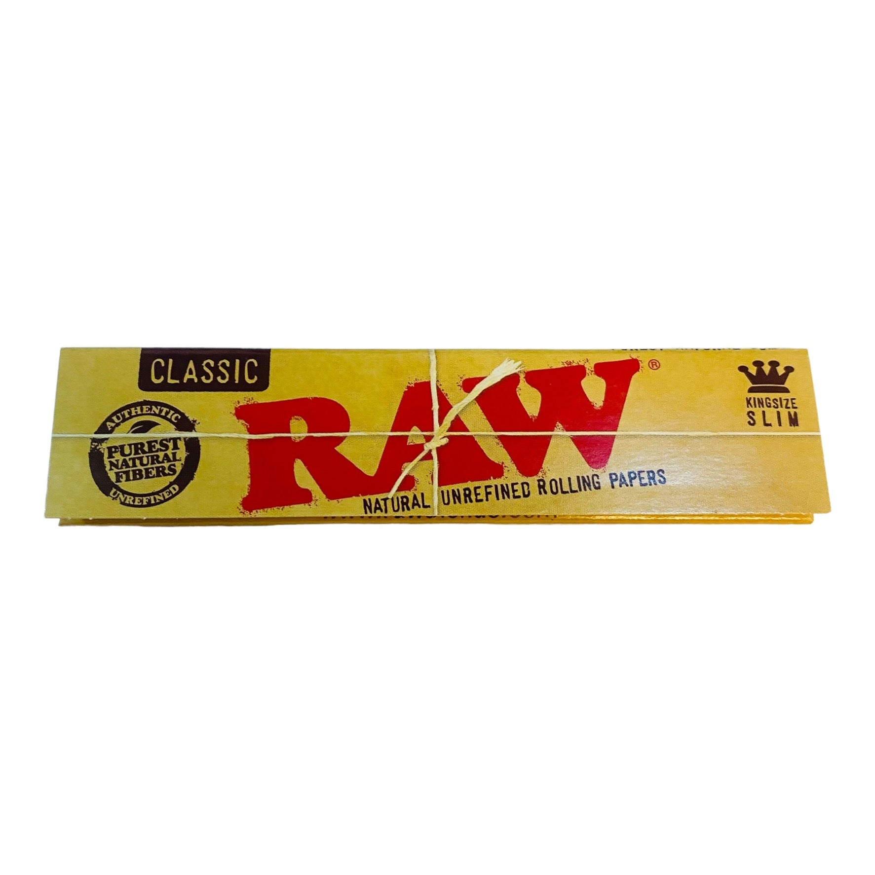 RAW - Classic Hemp King Size Slim Papers - 4 Packs